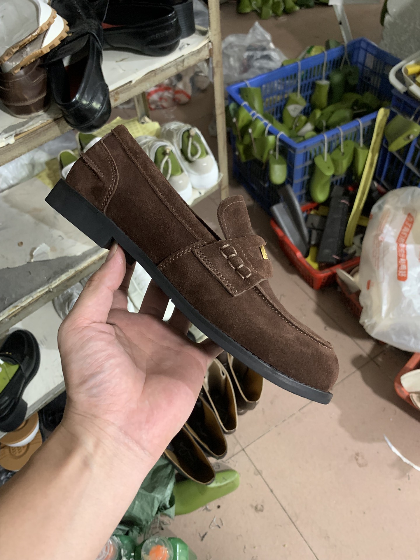 NO:693015,Coffee color, detailed real shot appreciation, loafers, loafers19860909咖色 细节实拍鉴赏,乐福鞋,loafers,Women's Shoes