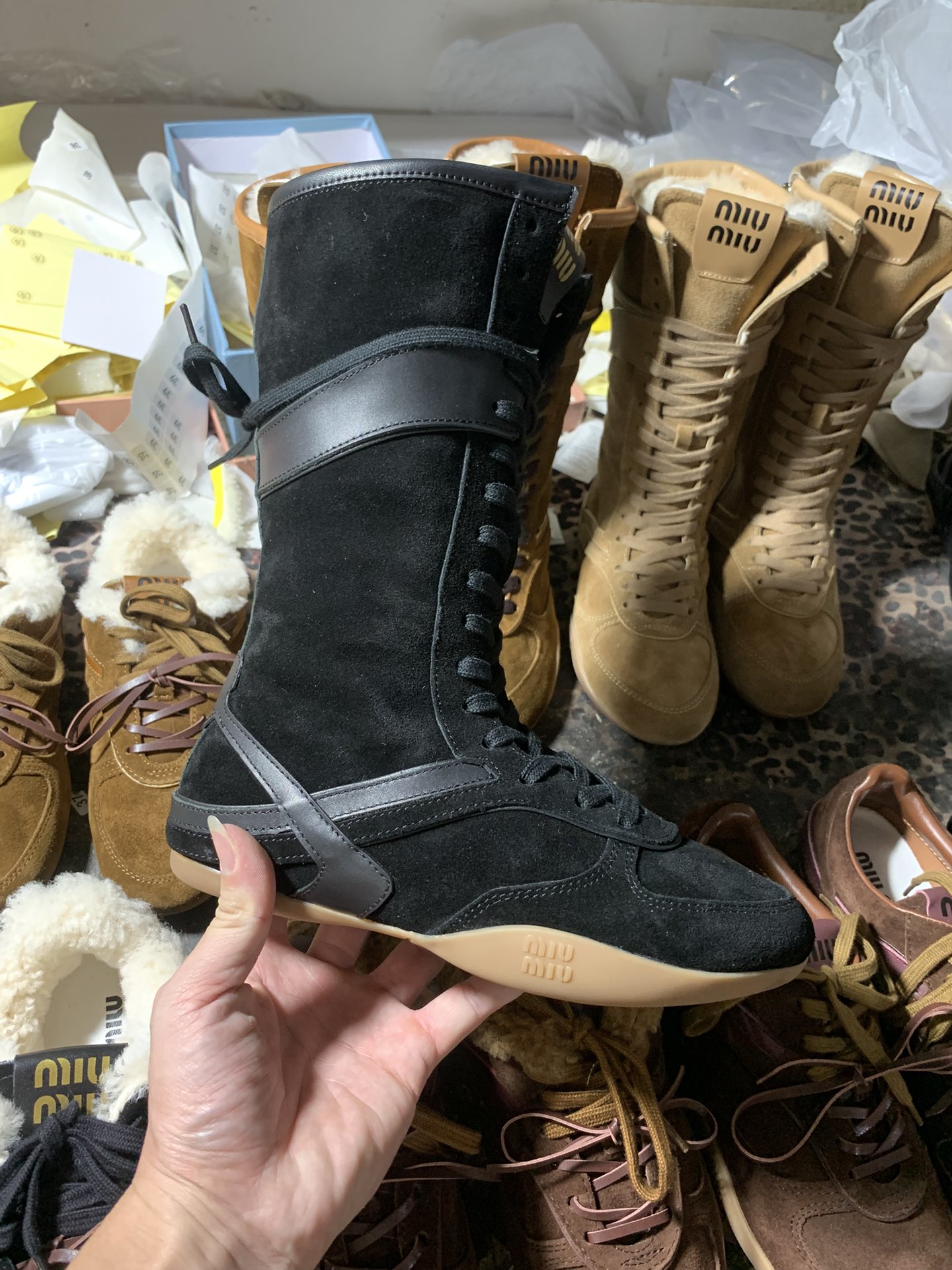 NO:693248,Black details real shot appreciation, snow boots, boots19860909黑色 细节实拍鉴赏,雪地靴,boots,Women's Shoes