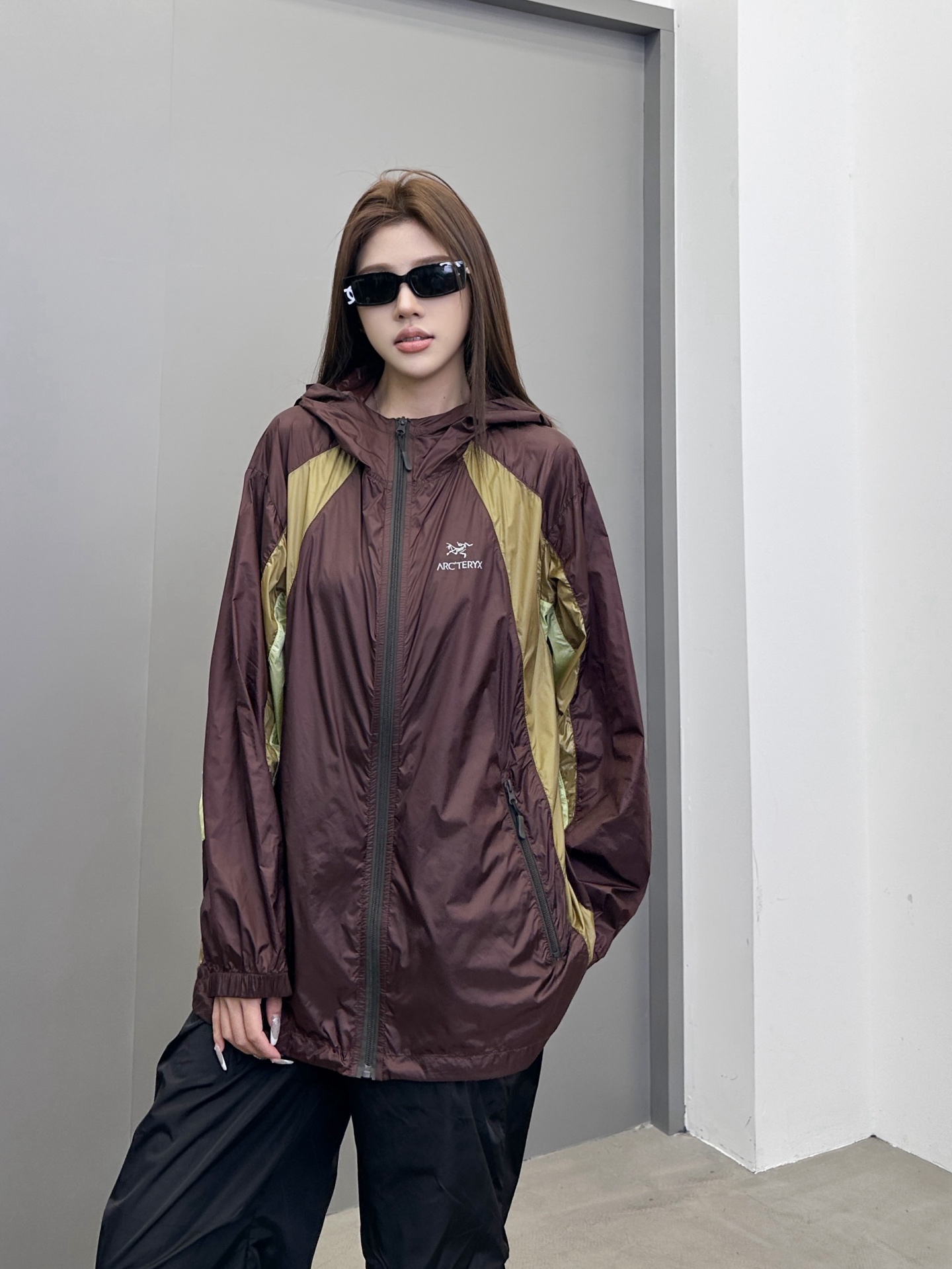 NO:326918,Bird | New style of protective clothing, classic thick version, color block structure, upf50  sun protection fabric, same style for men and women, size sml, alexander wang19860909鸟 ｜ 新款防嗮衣,经典厚版标,拼色结构,upf50 防晒面料,男女同款,尺码sml,,alexander wang,Women's clothing