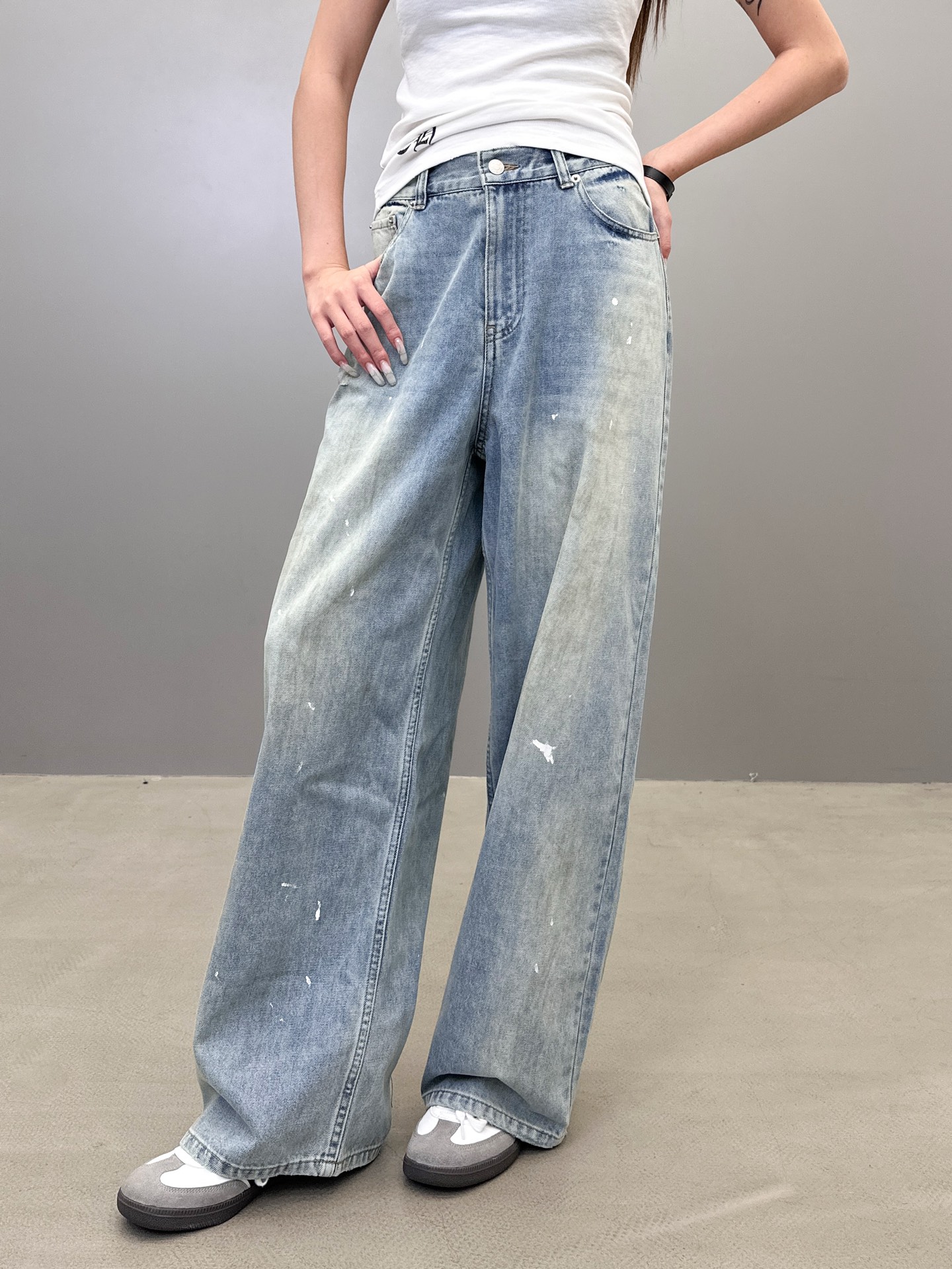 NO:412644,Acne | New style of jeans, laundry and wash and wash and acrylic craft, same style for men and women, size sml, acne studios, jeans, alexander wang19860909Acne ｜ 新款牛仔裤,成衣洗水磨破加丙烯工艺,男女同款,尺码sml,,acne studios,jeans,alexander wang,Women's clothing