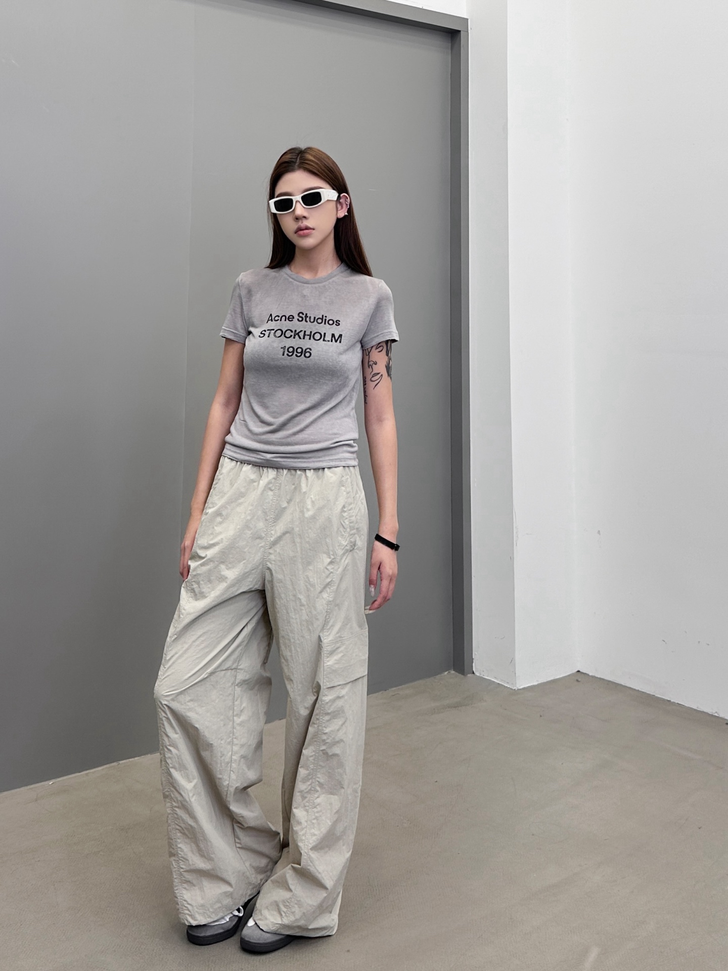 NO:415169,Acne | New style of work pants, classic casual work style, outdoor casual fabric, same style for men and women, size sml, acne studios, alexander wang19860909Acne ｜ 新款工装裤,经典休闲工装版型,户外休闲面料,男女同款,尺码sml,,acne studios,alexander wang,Women's clothing