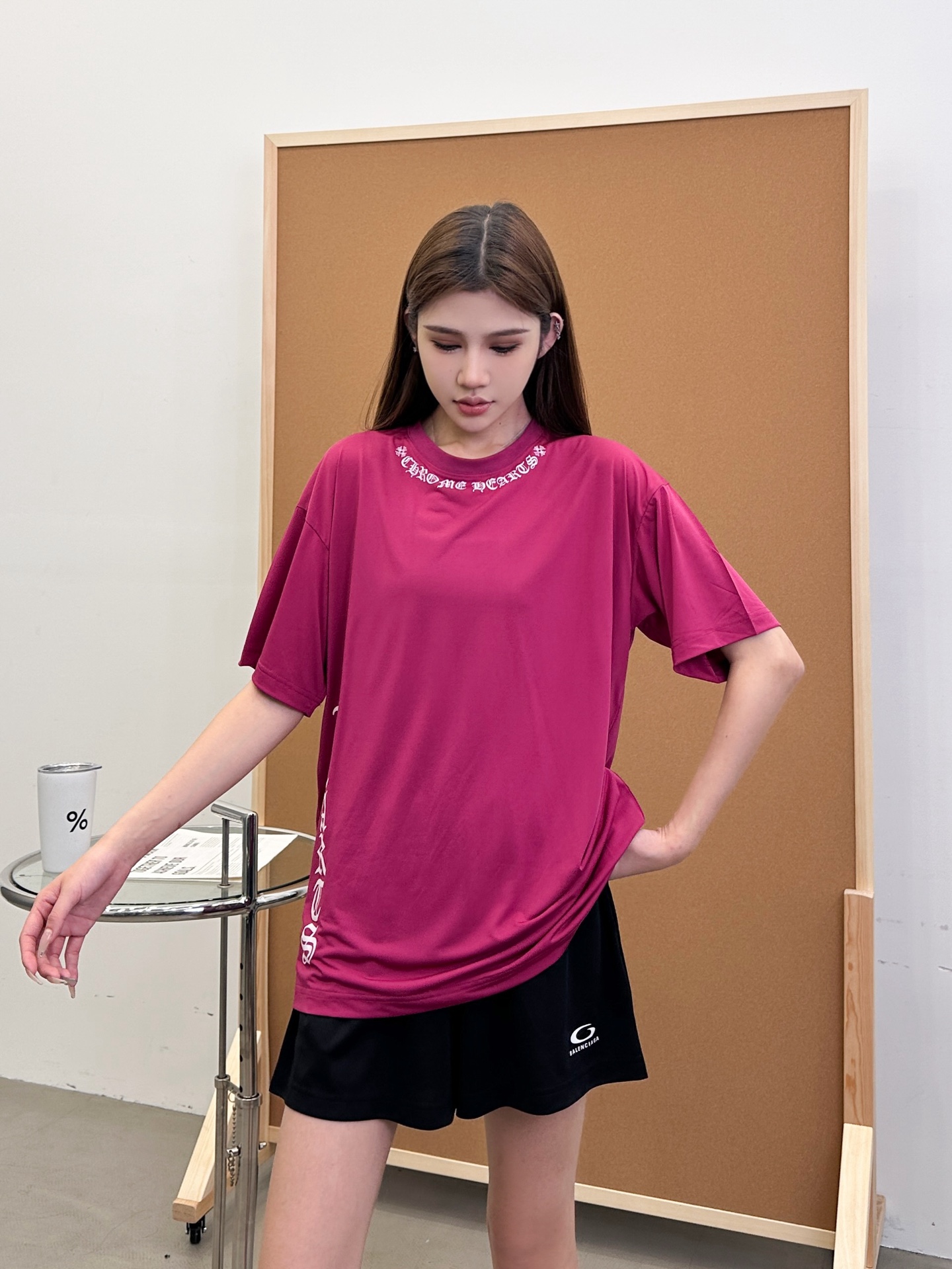 NO:422269,Croxin | New short-sleeved t, latest quick-drying fabric, front and rear printing technology of ready-to-wear, same style for men and women, size sml, chrome hearts, T-shirt, alexander wang19860909克罗心 ｜ 新款短袖t,最新速干面料,成衣前后印花工艺,男女同款,尺码sml,,chrome hearts,T-shirt,alexander wang,Women's clothing