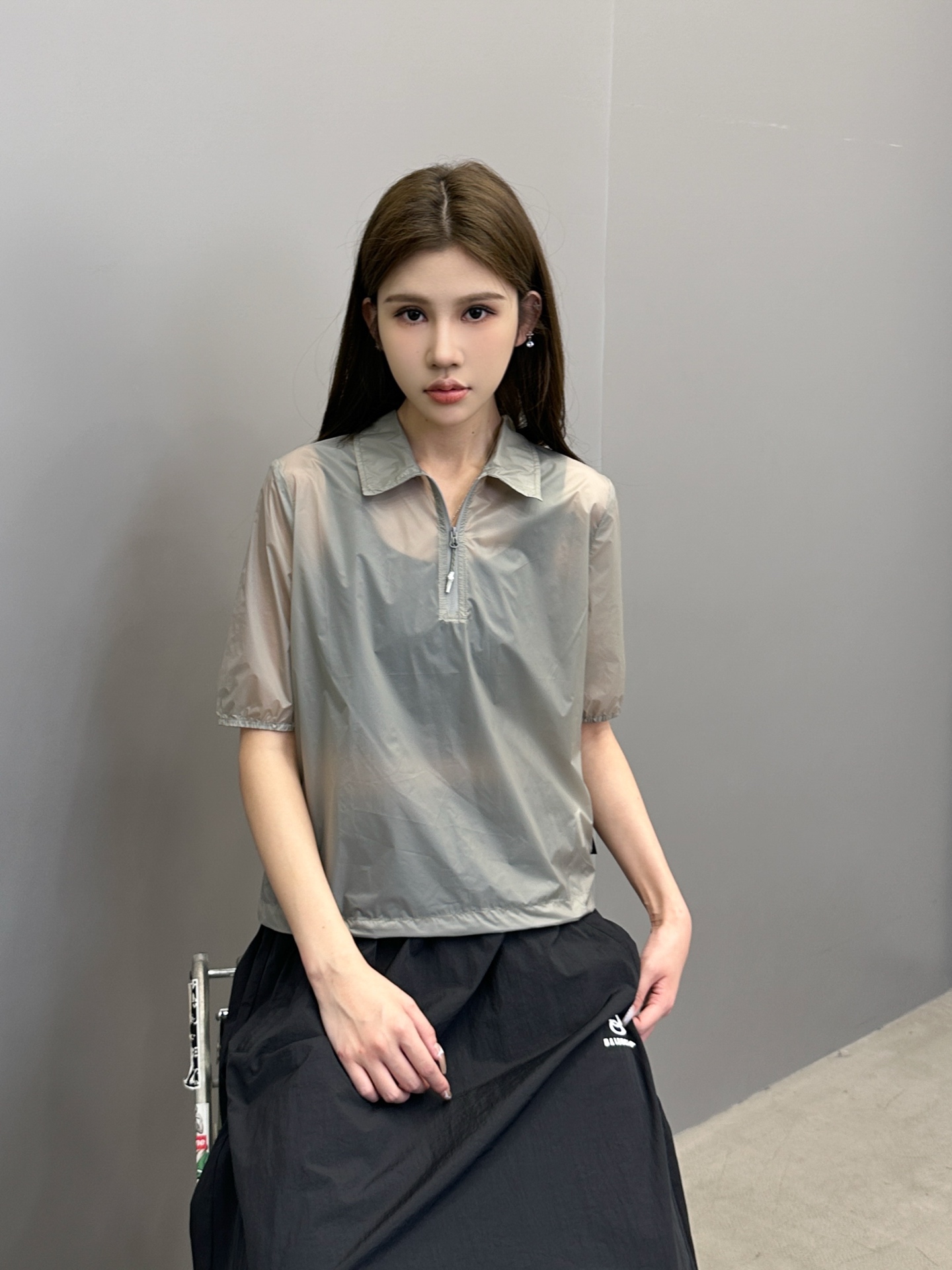 NO:435544,Acne | New short-sleeved ultra-thin sunscreen fabric, fashionable short-sleeved style, size sml, acne studios, T-shirt, alexander wang19860909Acne ｜ 新款短袖超薄防晒面料,时尚短袖版型,尺码sml,,acne studios,T-shirt,alexander wang,Women's clothing