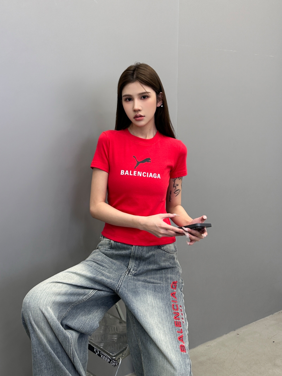 NO:441315,Paris ｜ New co-branded series t, classic co-branded series print, sports and casual style full, size sml, alexander wang19860909巴黎 ｜ 新款联名系列t,经典联名系列印花,运动休闲风格拉满,尺码sml,,alexander wang,Women's clothing