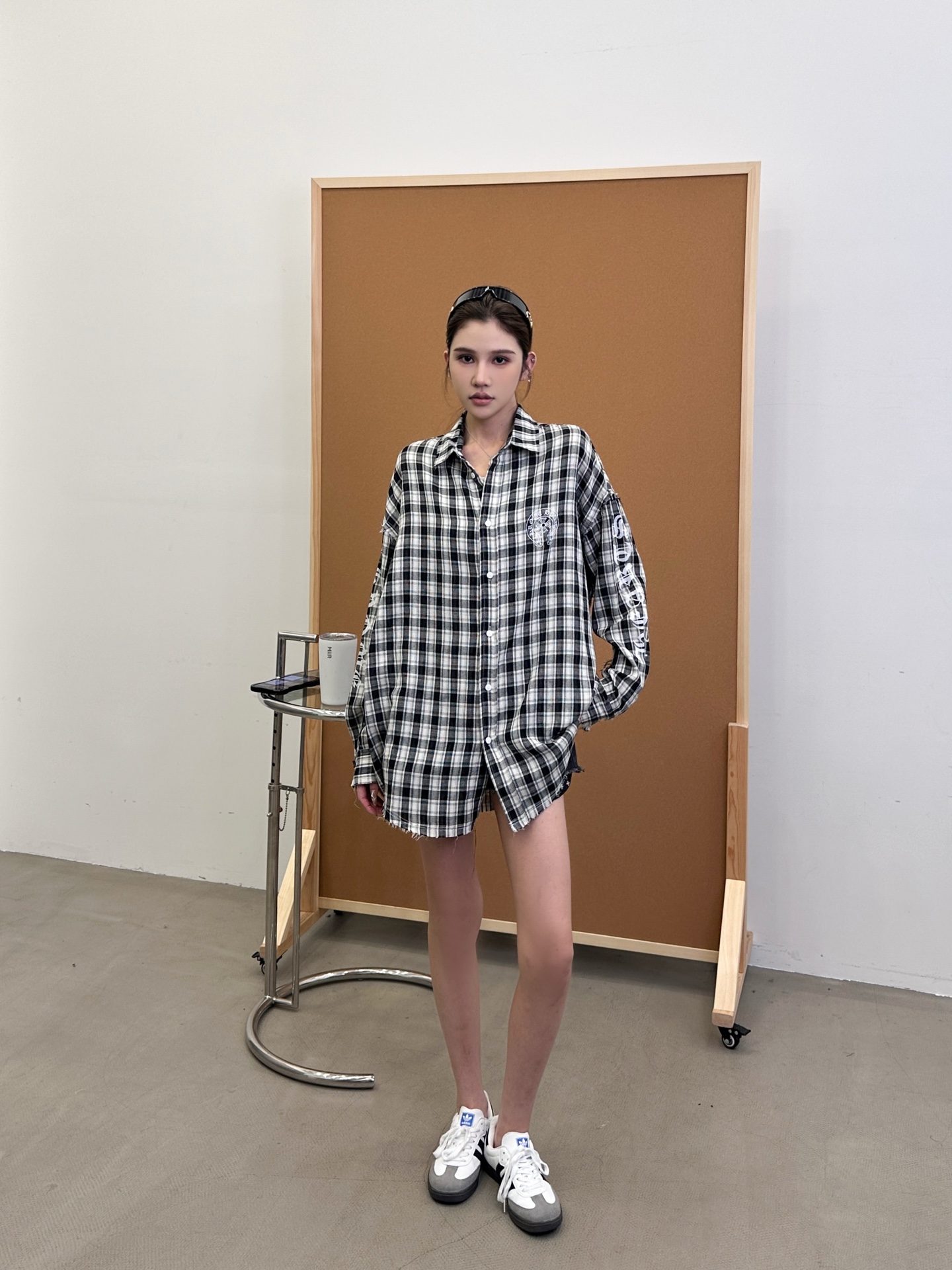 克罗心 ｜ 新款衬衣，成衣洗水毛边加多处印花工艺，日本进口双面全棉面料，男女同款，尺码sml