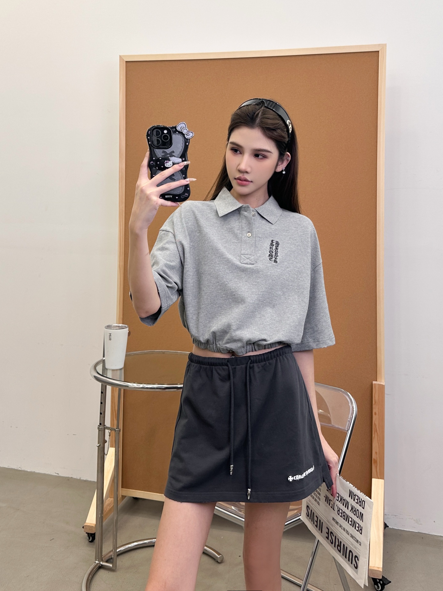 NO:451826,Croxin | New short skirt, laundry, washing, embroidery, grinding technology, cotton, size sml, chrome hearts, skirts, alexander wang19860909克罗心 ｜ 新款短裙,成衣洗水刺绣吊磨工艺,棉,尺码sml,,chrome hearts,skirts,alexander wang,Women's clothing