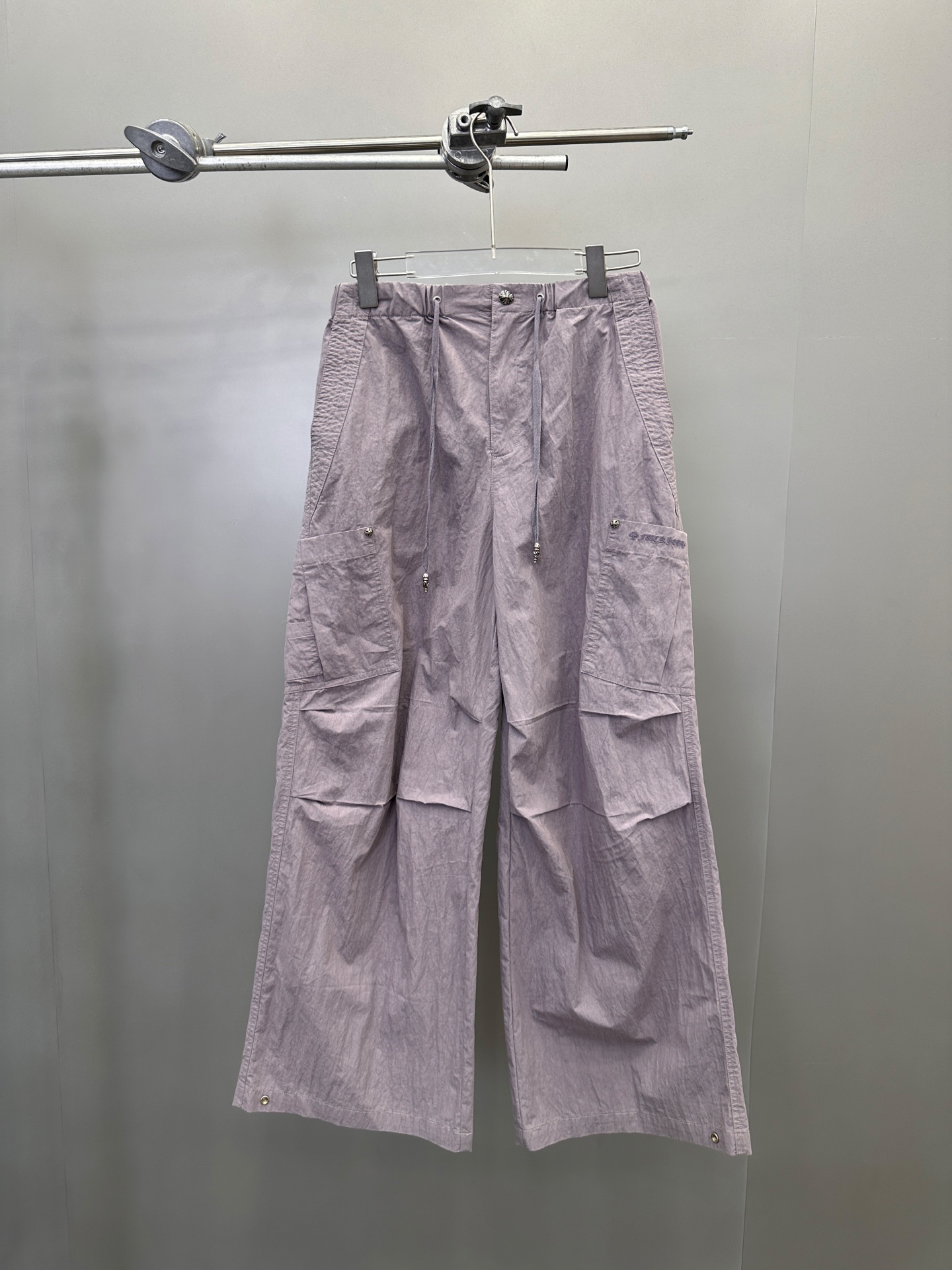 克罗心 ｜ 新款工装休闲裤，进口特殊混纺棉布，经典字母刺绣标，男女同款，尺码sml