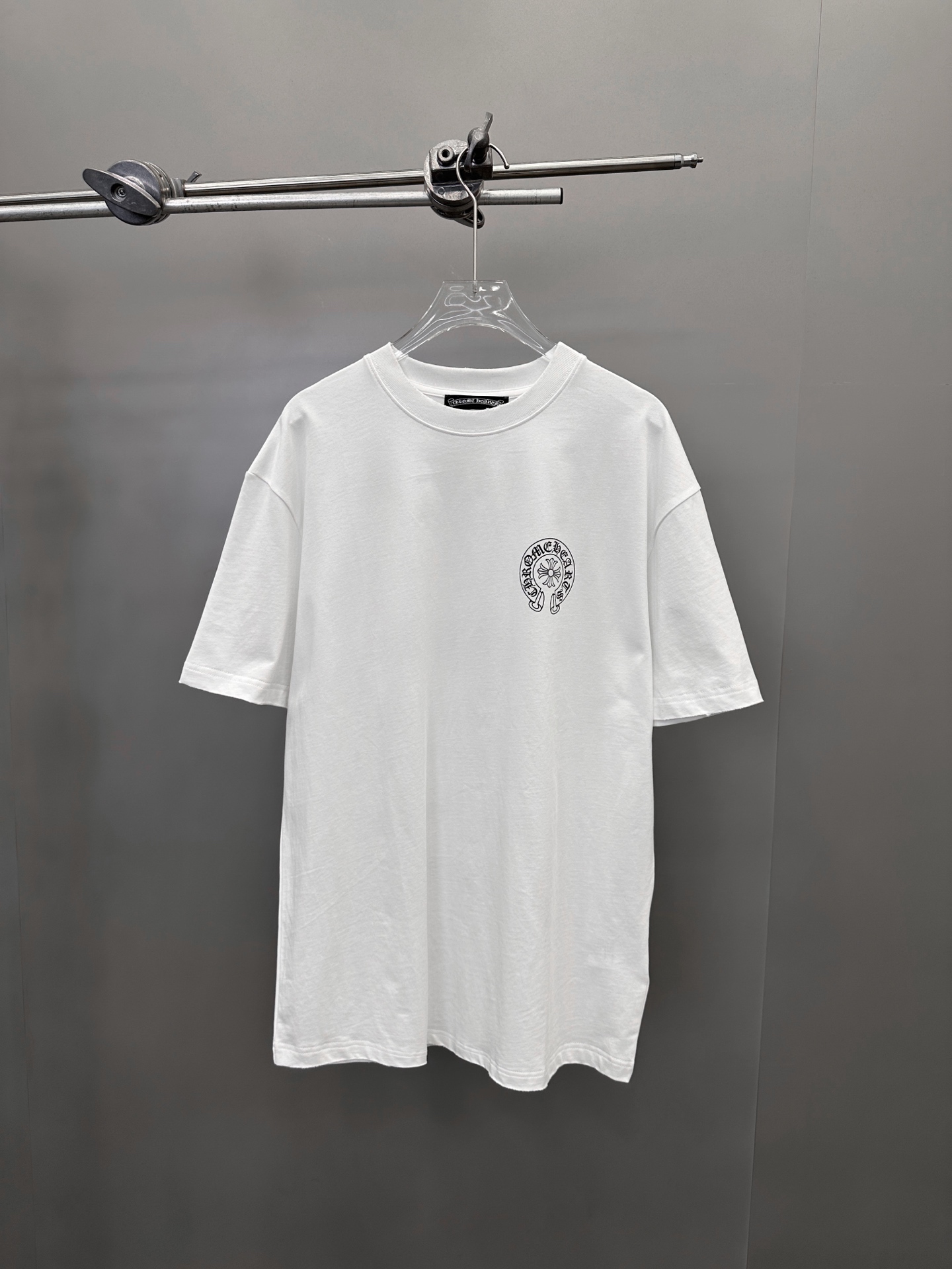 克罗心 ｜ 新款短袖t，成衣洗水印花吊磨工艺，男女同款，尺码sml