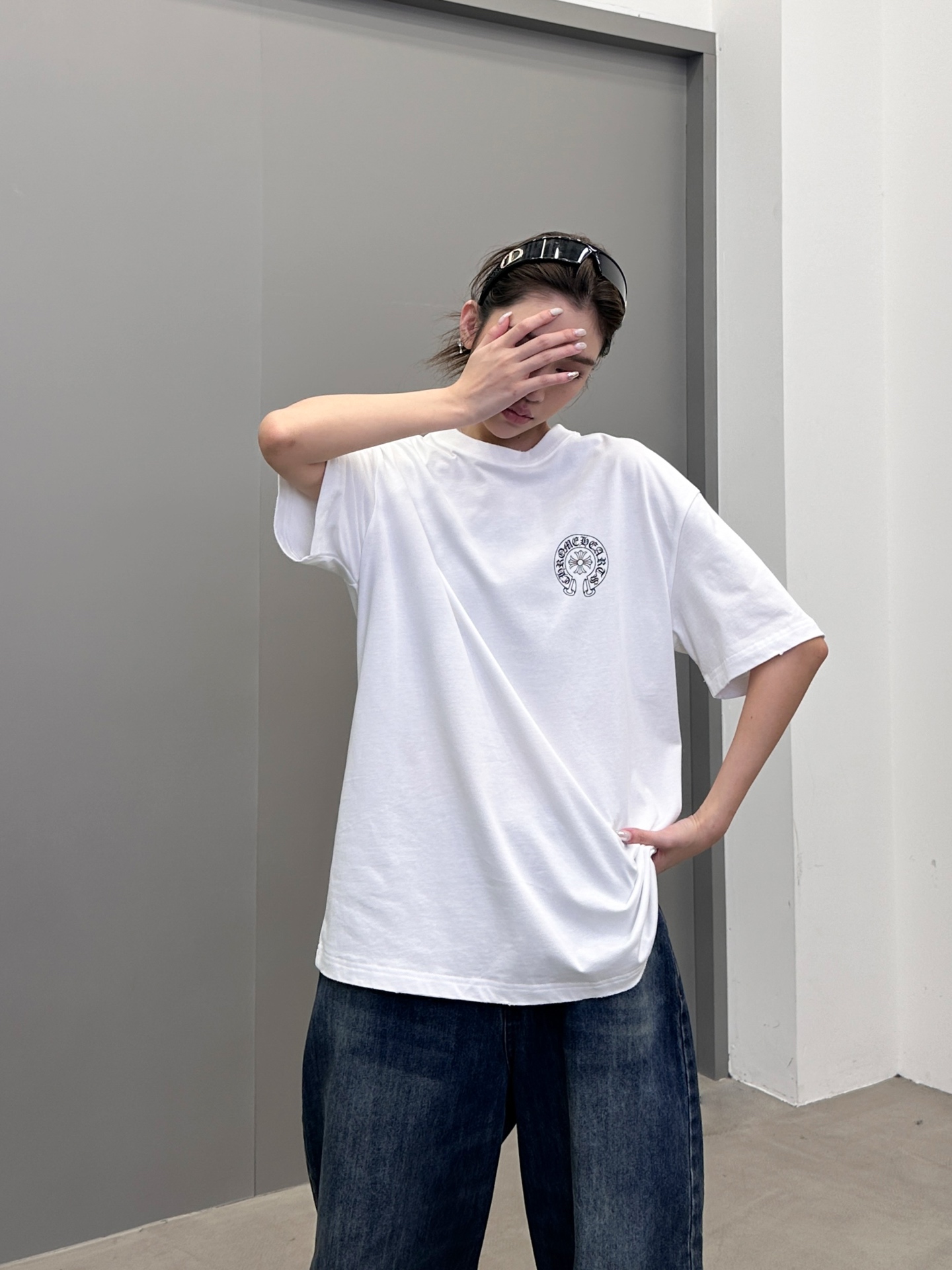 克罗心 ｜ 新款短袖t，成衣洗水印花吊磨工艺，男女同款，尺码sml