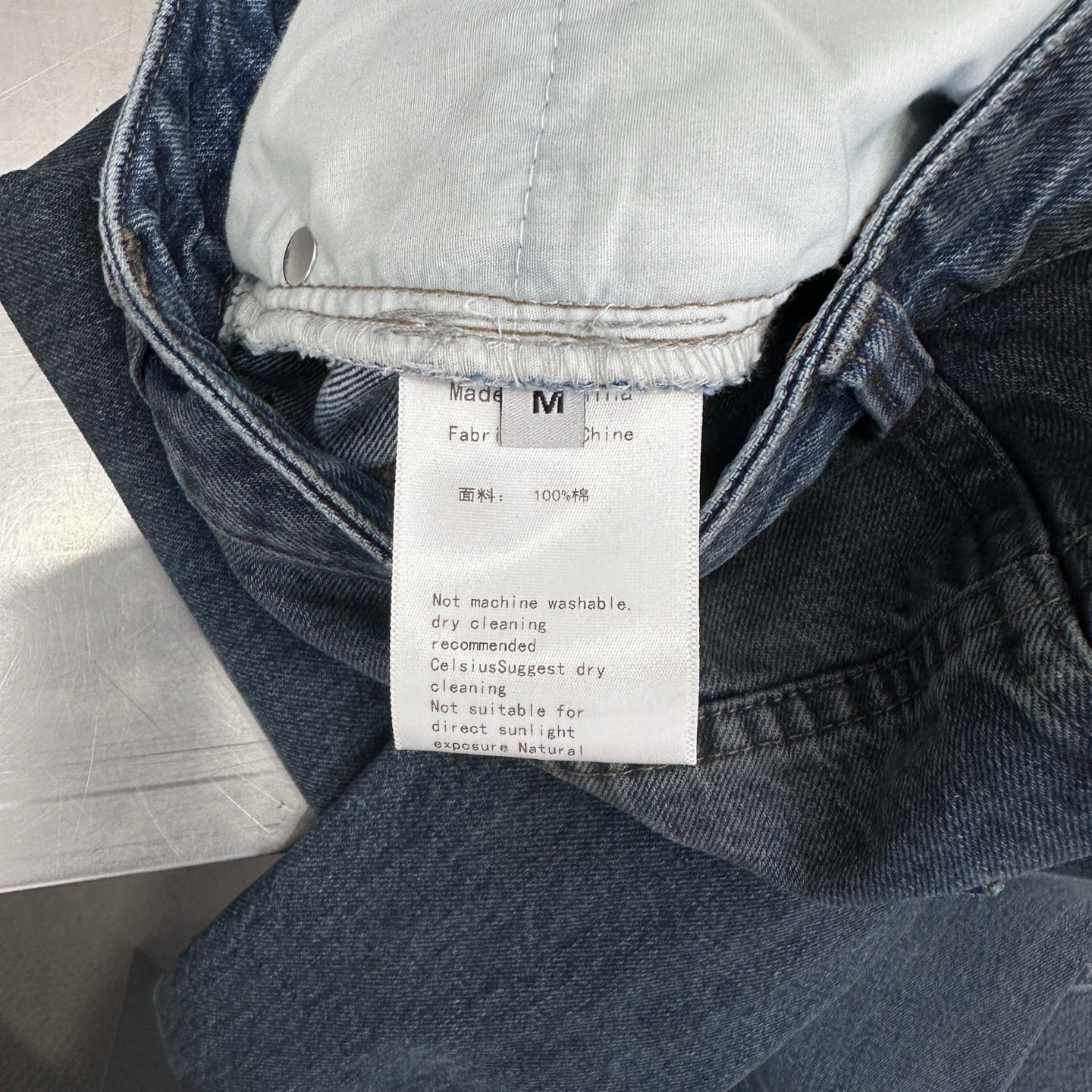 克罗心 ｜ 新款牛仔裤，成衣洗水吊磨工艺加手工车十字标，男女同款，尺码sml