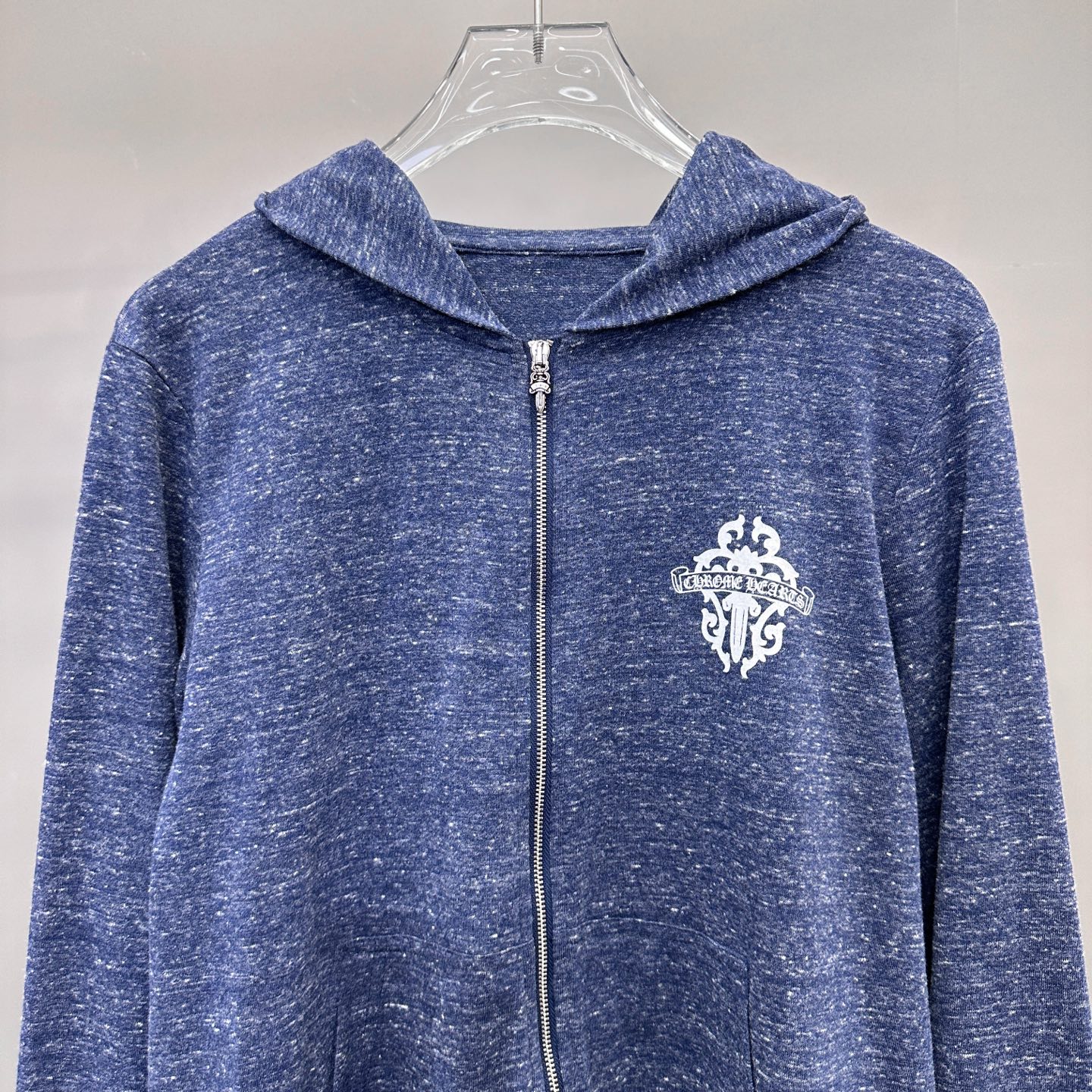  克罗心 ｜ 新款开衫卫衣，经典印花标，人棉混纺特殊面料，尺码sml