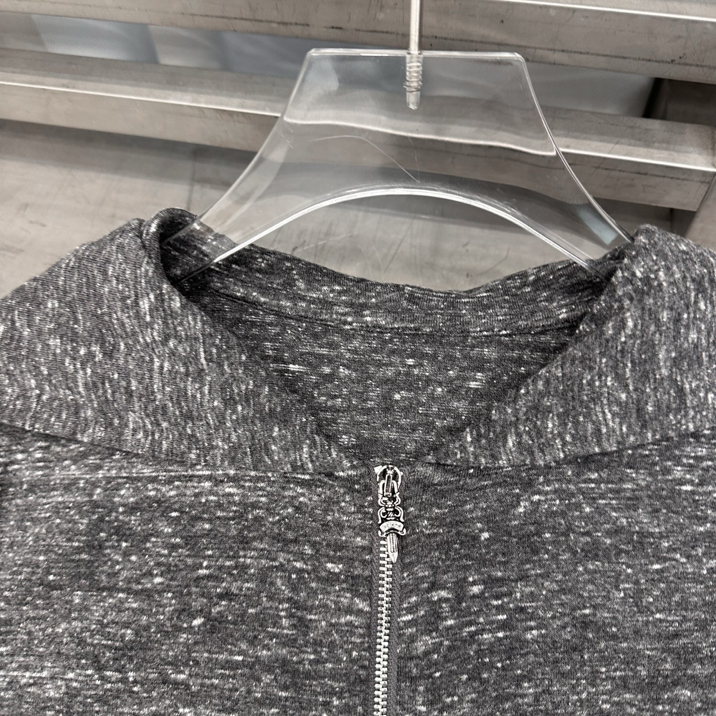  克罗心 ｜ 新款开衫卫衣，经典印花标，人棉混纺特殊面料，尺码sml