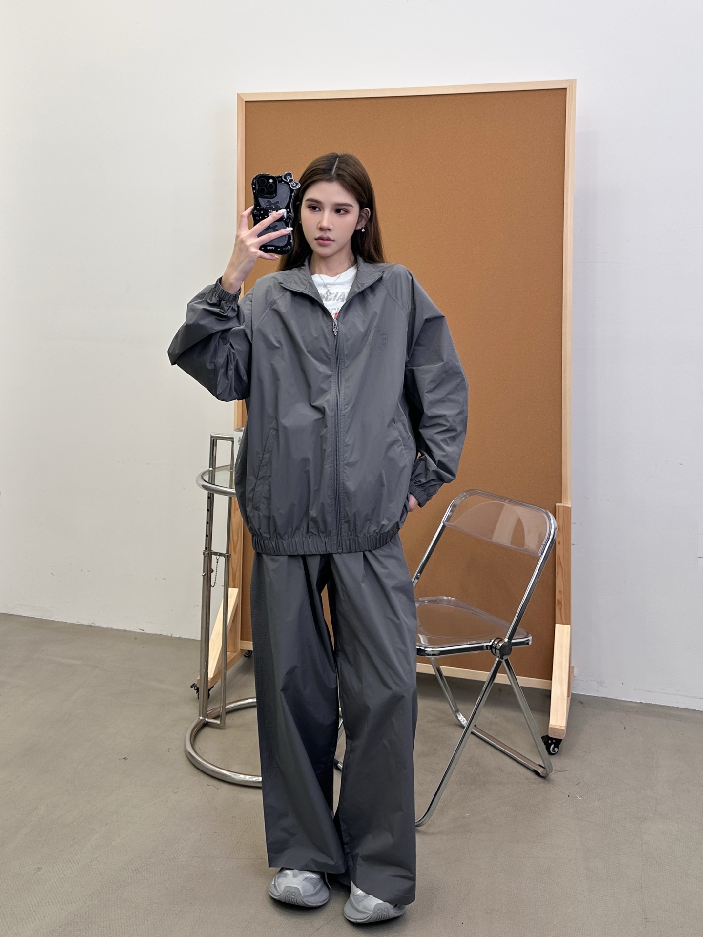  克罗心 ｜ 新款休闲裤，大身激光冲孔工艺，休闲时尚，男女同款，尺码sml