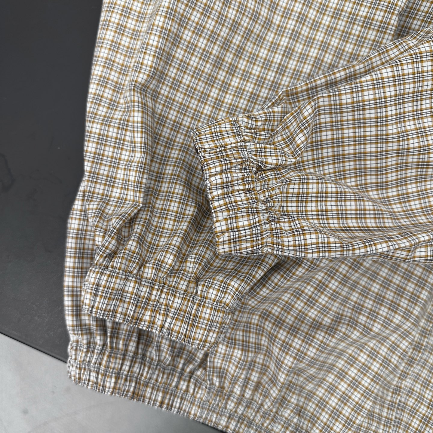  Acne ｜ 新款休闲上衣，经典刺绣标，手工车杠工艺，进口格子全棉面料，男女同款，尺码sml