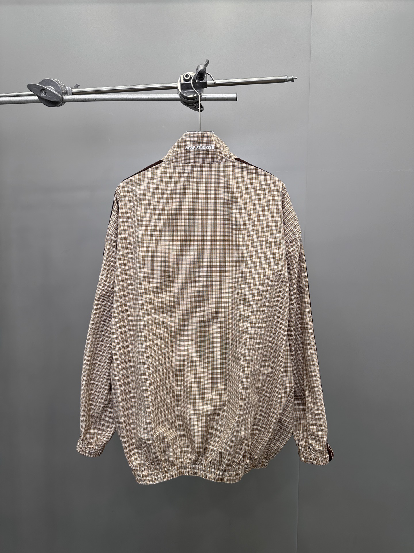  Acne ｜ 新款休闲上衣，经典刺绣标，手工车杠工艺，进口格子全棉面料，男女同款，尺码sml