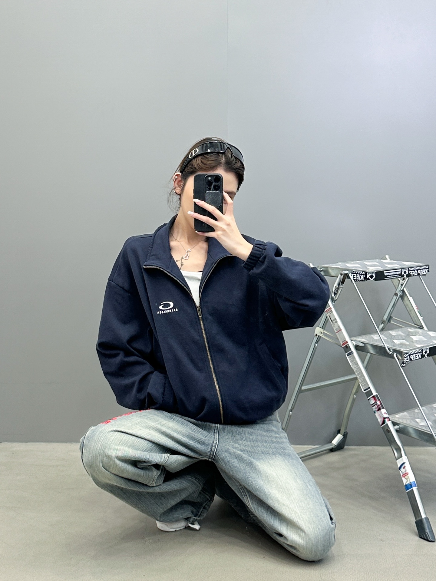  巴黎 ｜ 新款卫衣开衫，成衣洗水吊磨工艺，经典刺绣标，男女同款，尺码sml