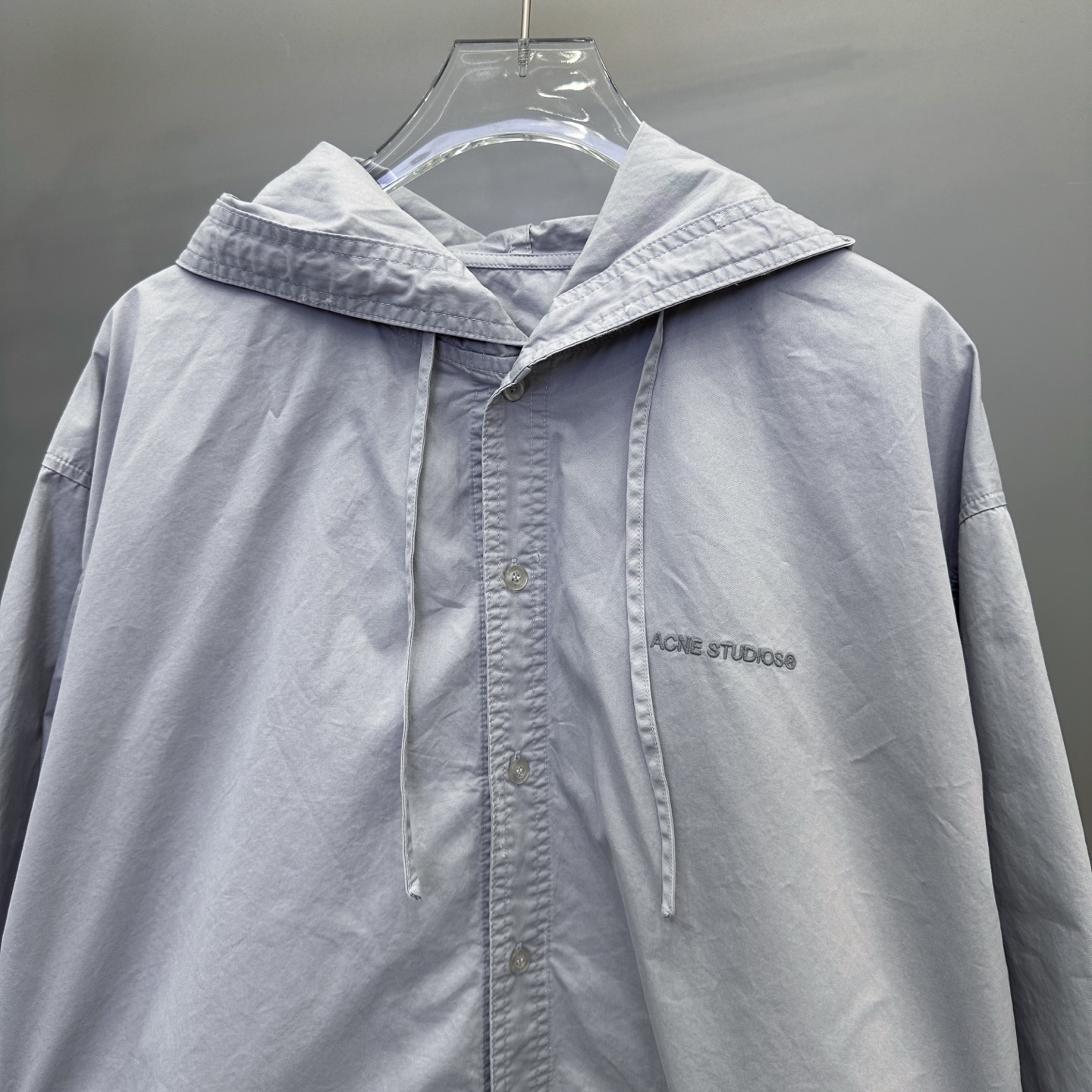  巴黎 ｜ 新款衬衣外套，成衣洗水加经典刺绣标，日本进口高密棉布，男女同款，尺码sml