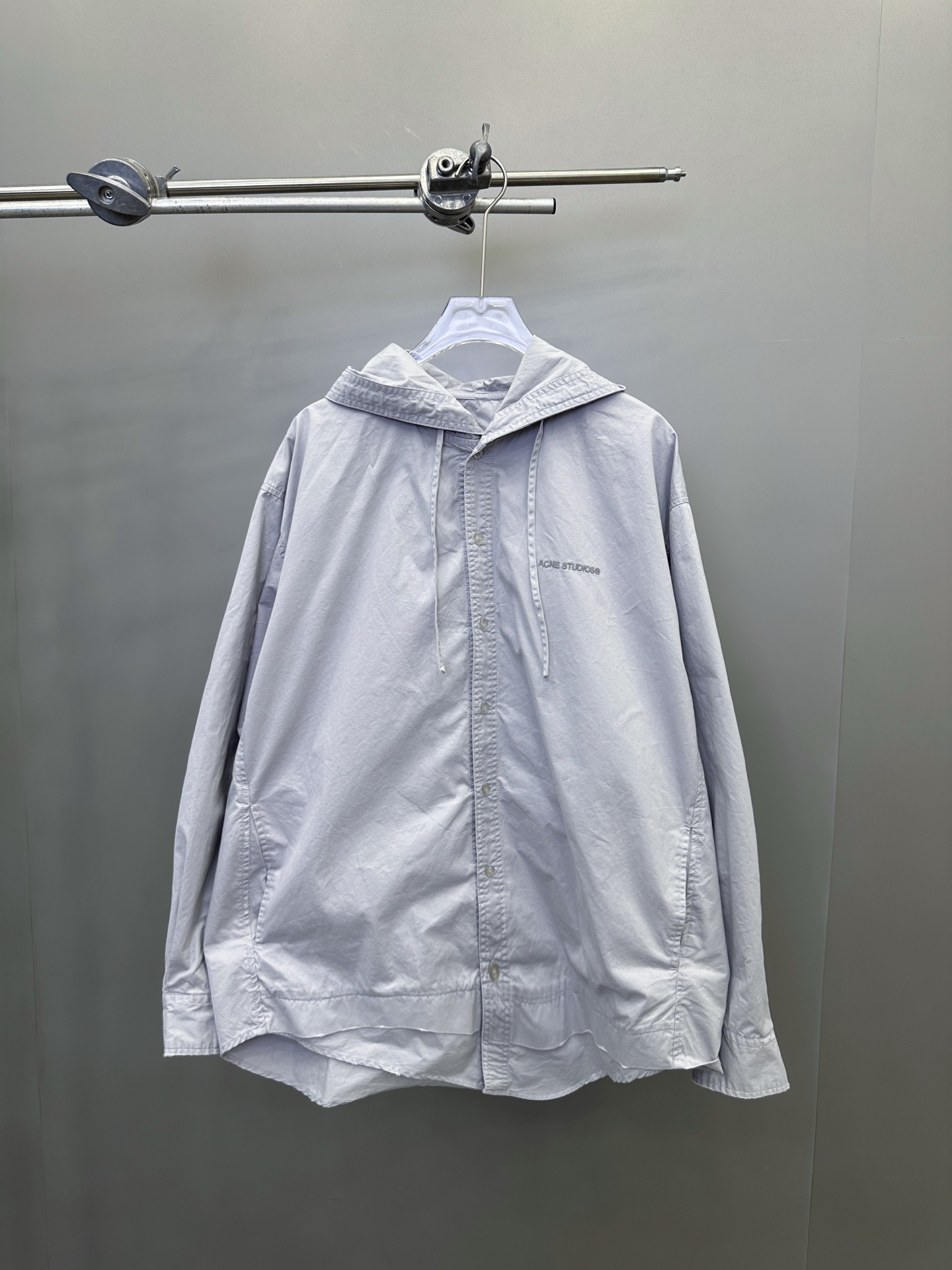  巴黎 ｜ 新款衬衣外套，成衣洗水加经典刺绣标，日本进口高密棉布，男女同款，尺码sml