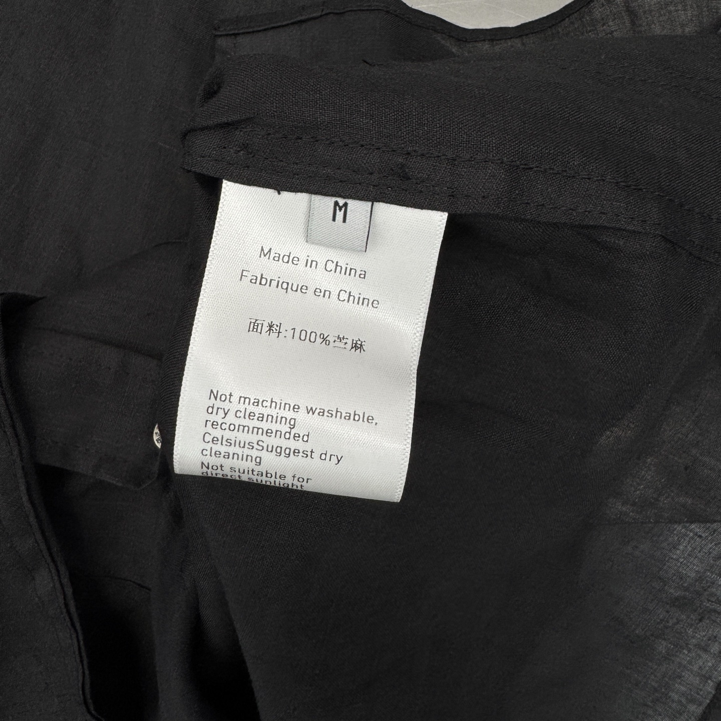  克罗心 ｜ 新款衬衣，日本进口全麻面料，经典五金扣刺绣标，男女同款，尺码sml