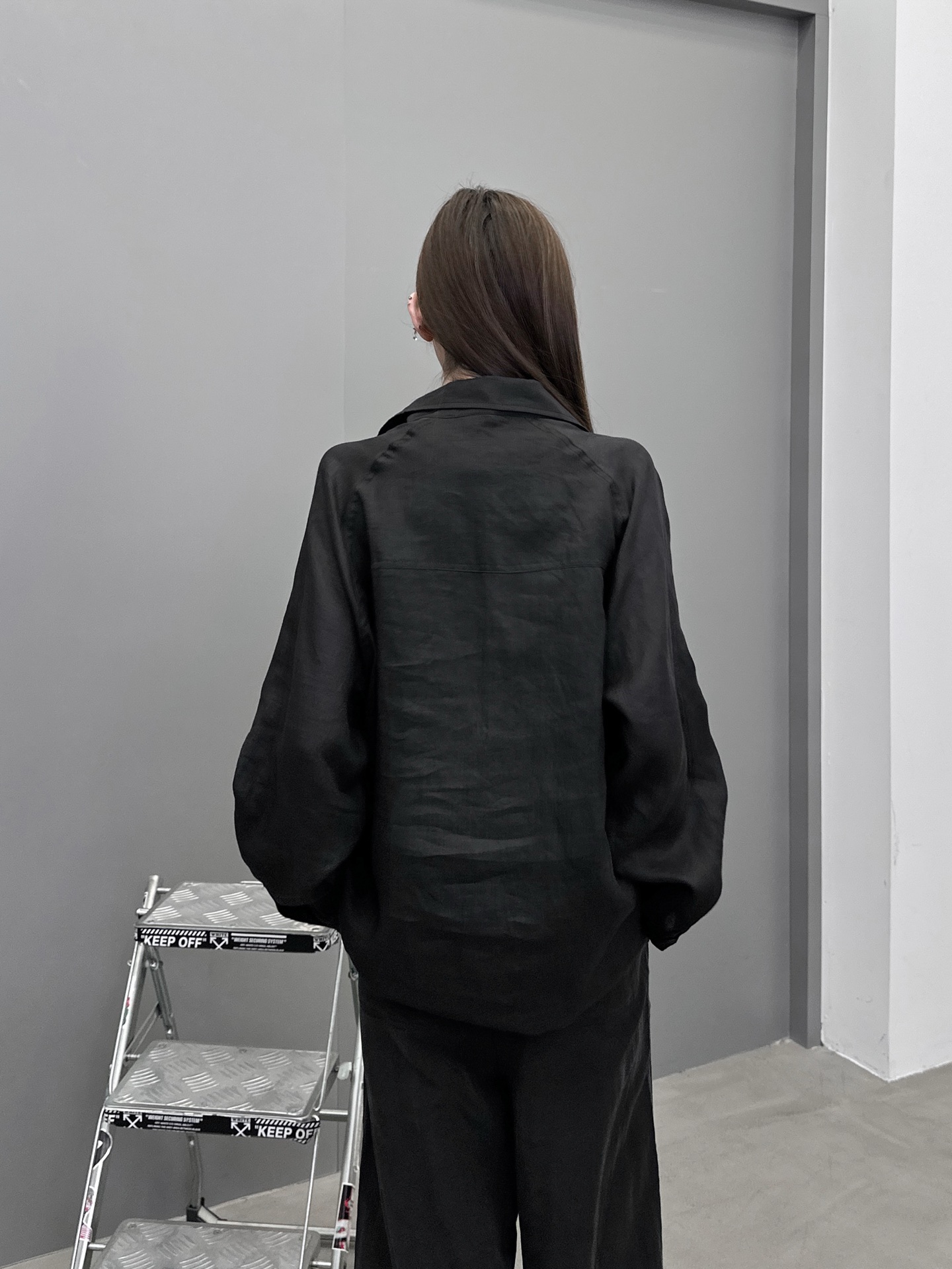  克罗心 ｜ 新款衬衣，日本进口全麻面料，经典五金扣刺绣标，男女同款，尺码sml