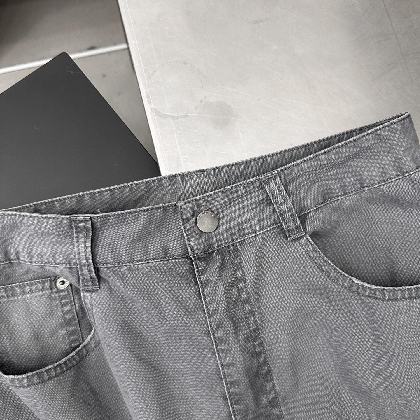  Acne ｜ 新款工装半裙，成衣洗水吊磨做旧工艺，复杂多口袋结构工装款式，进口全棉面料，尺码sml