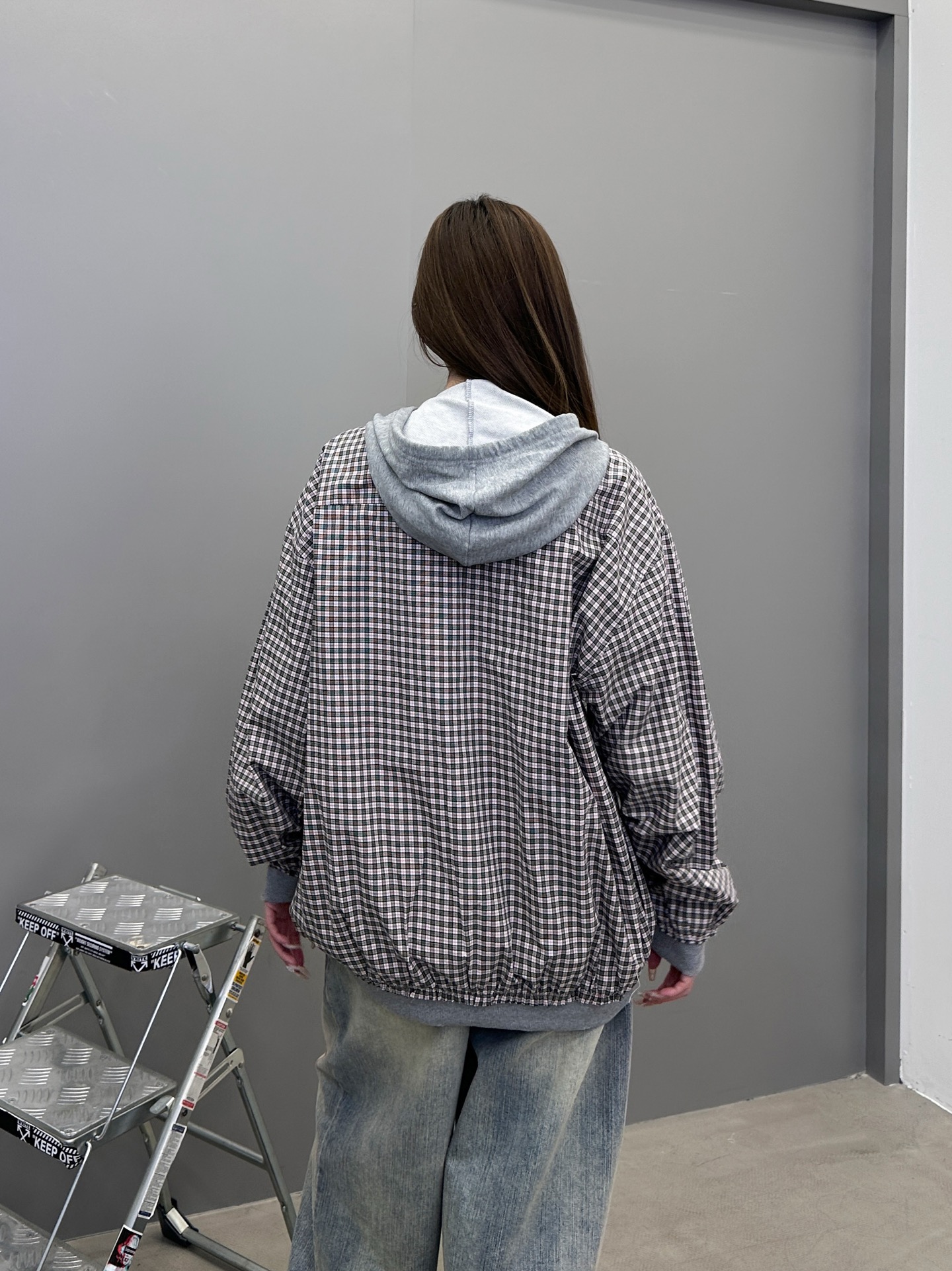  巴黎 ｜ 新款开衫，成衣洗水吊磨工艺加针织梭织拼接，经典刺绣标，男女同款，尺码sml