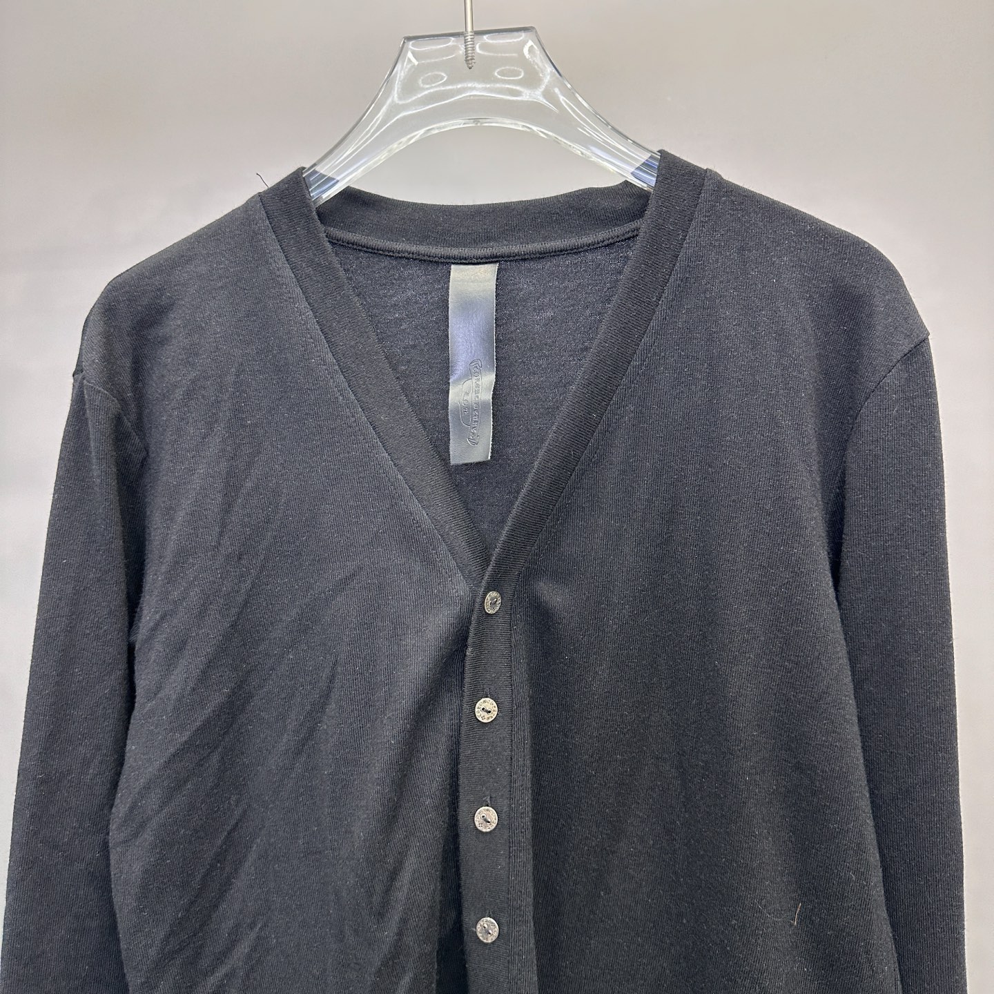 克罗心 ｜ 新款开衫，成衣洗水加烫钻工艺，进口羊毛混纺面料，尺码sml