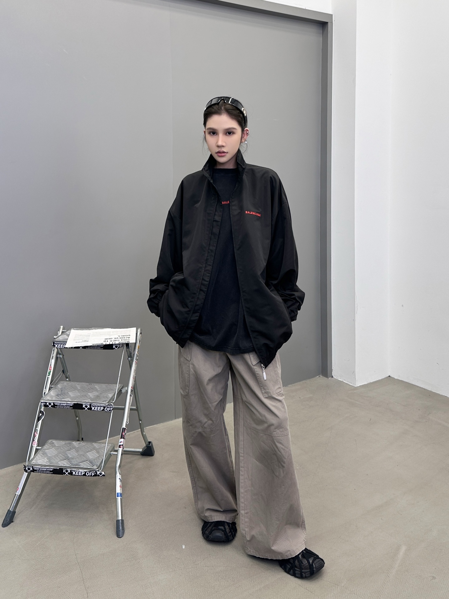 巴黎 ｜ 新款夹克外套，成衣洗水加前后经典刺绣标，休闲时尚，男女同款，尺码sml