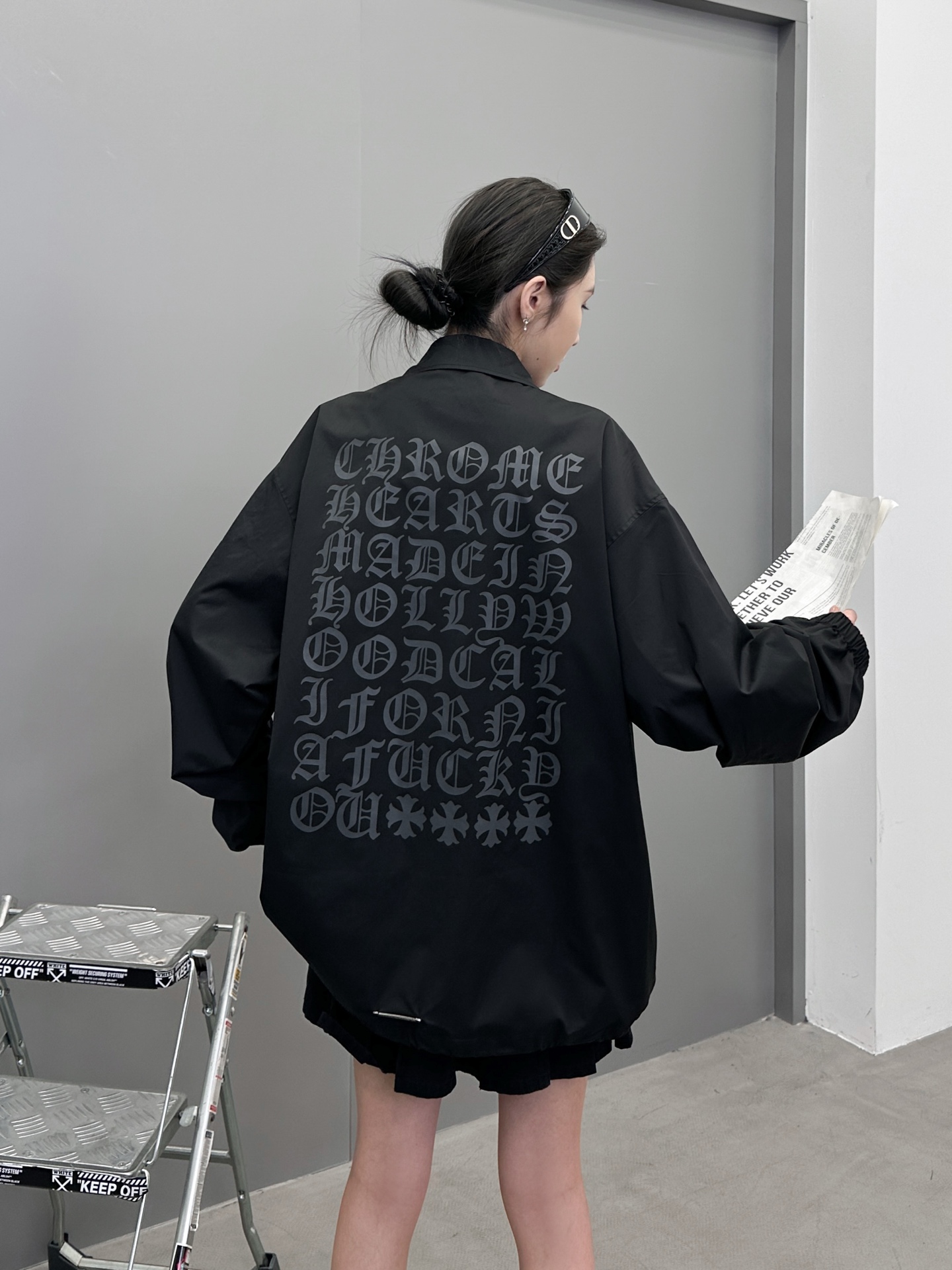 克罗心 ｜ 新款风衣外套，成衣多处印花标，经典五金配饰，时尚休闲，男女同款，尺码sml