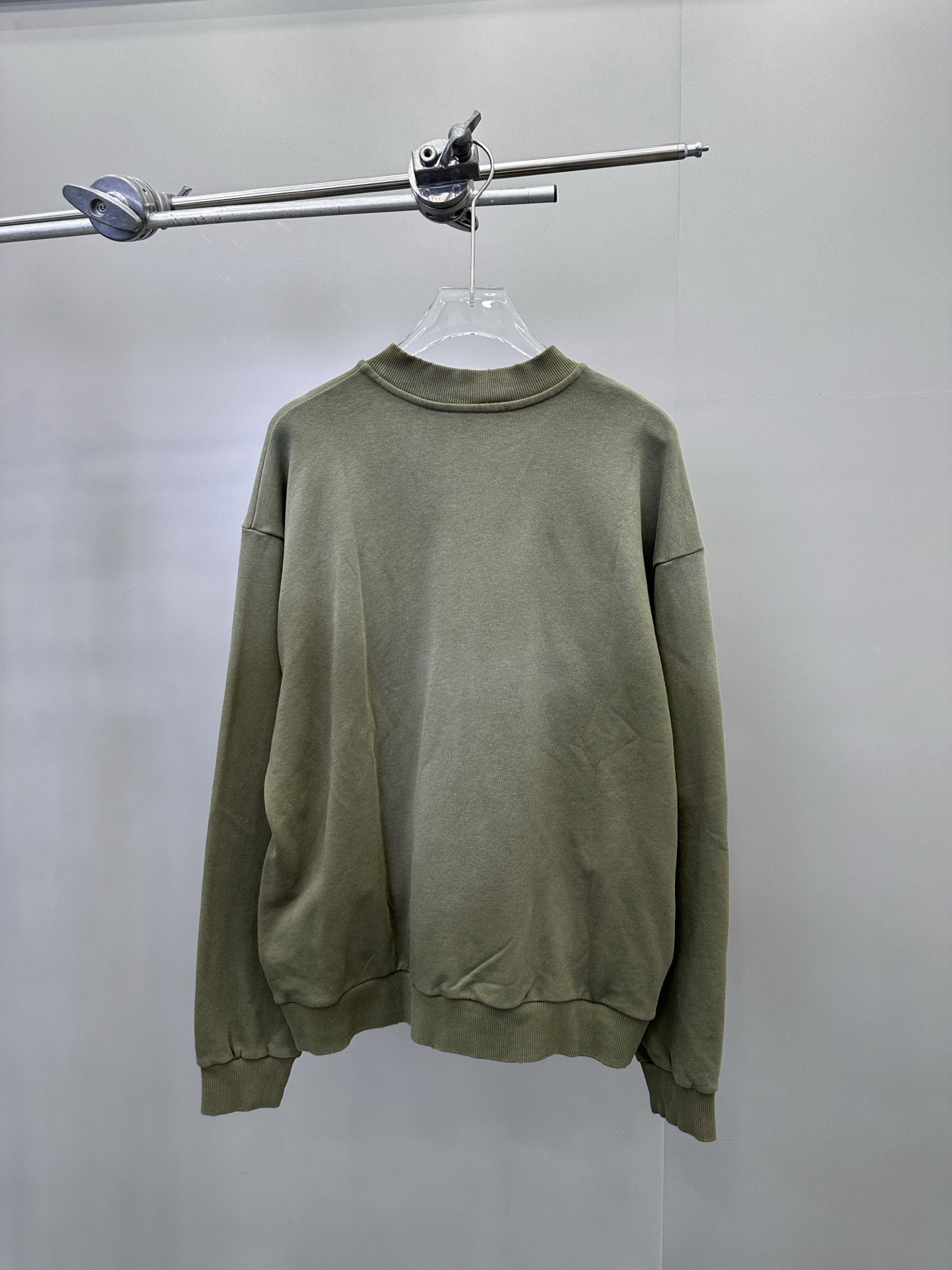 Acne ｜ 新款开衫卫衣，成衣洗水喷色吊磨工艺加对位印花，男女同款，尺码sml