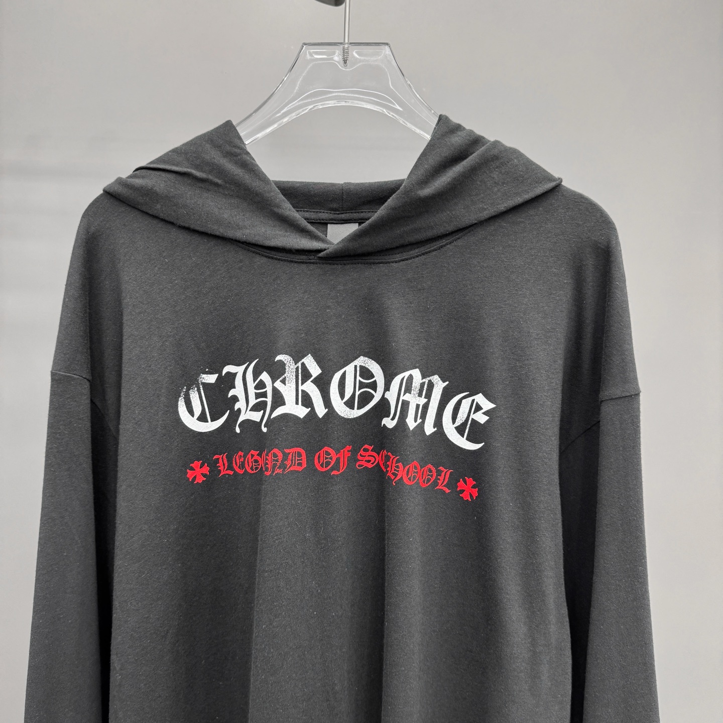 克罗心 ｜ 新款长袖t，成衣洗水吊磨工艺加前后印花，日本进口亚麻棉面料，男女同款，尺码sml