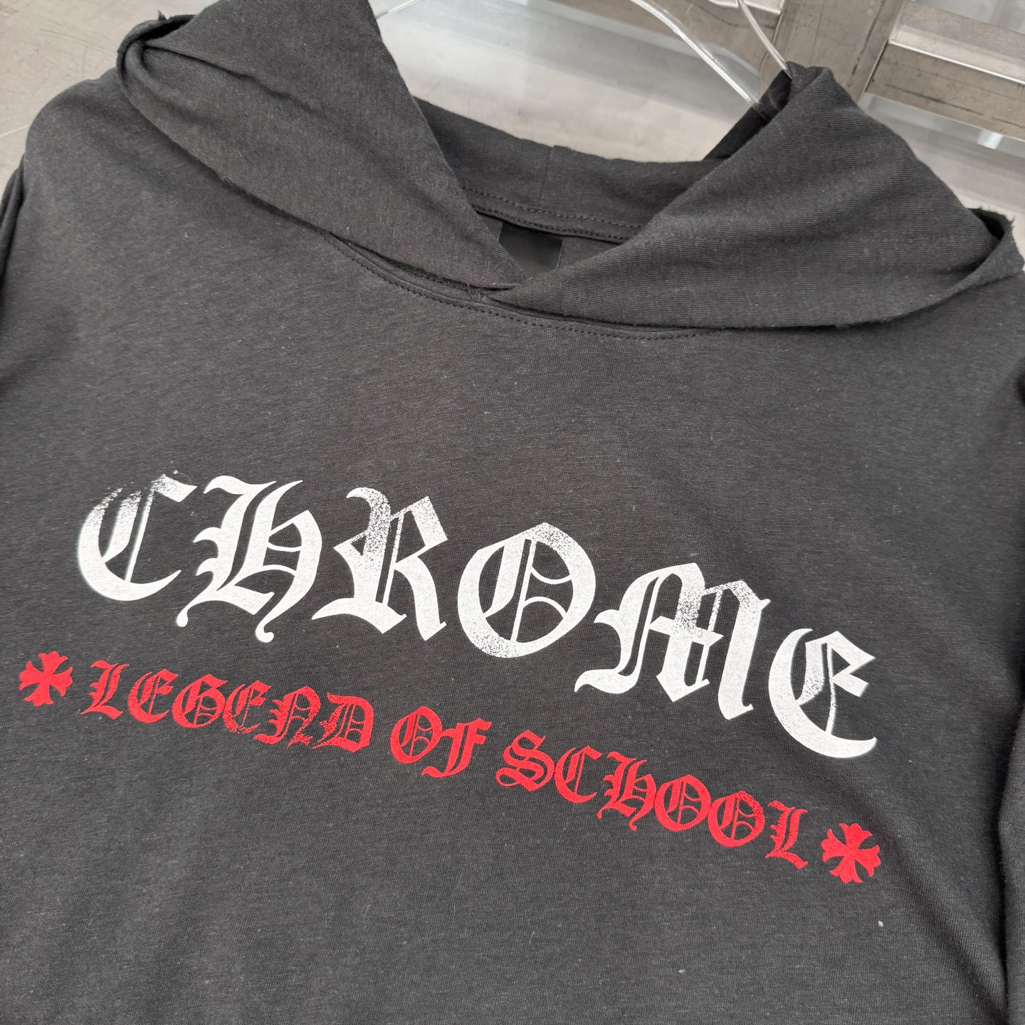 克罗心 ｜ 新款长袖t，成衣洗水吊磨工艺加前后印花，日本进口亚麻棉面料，男女同款，尺码sml