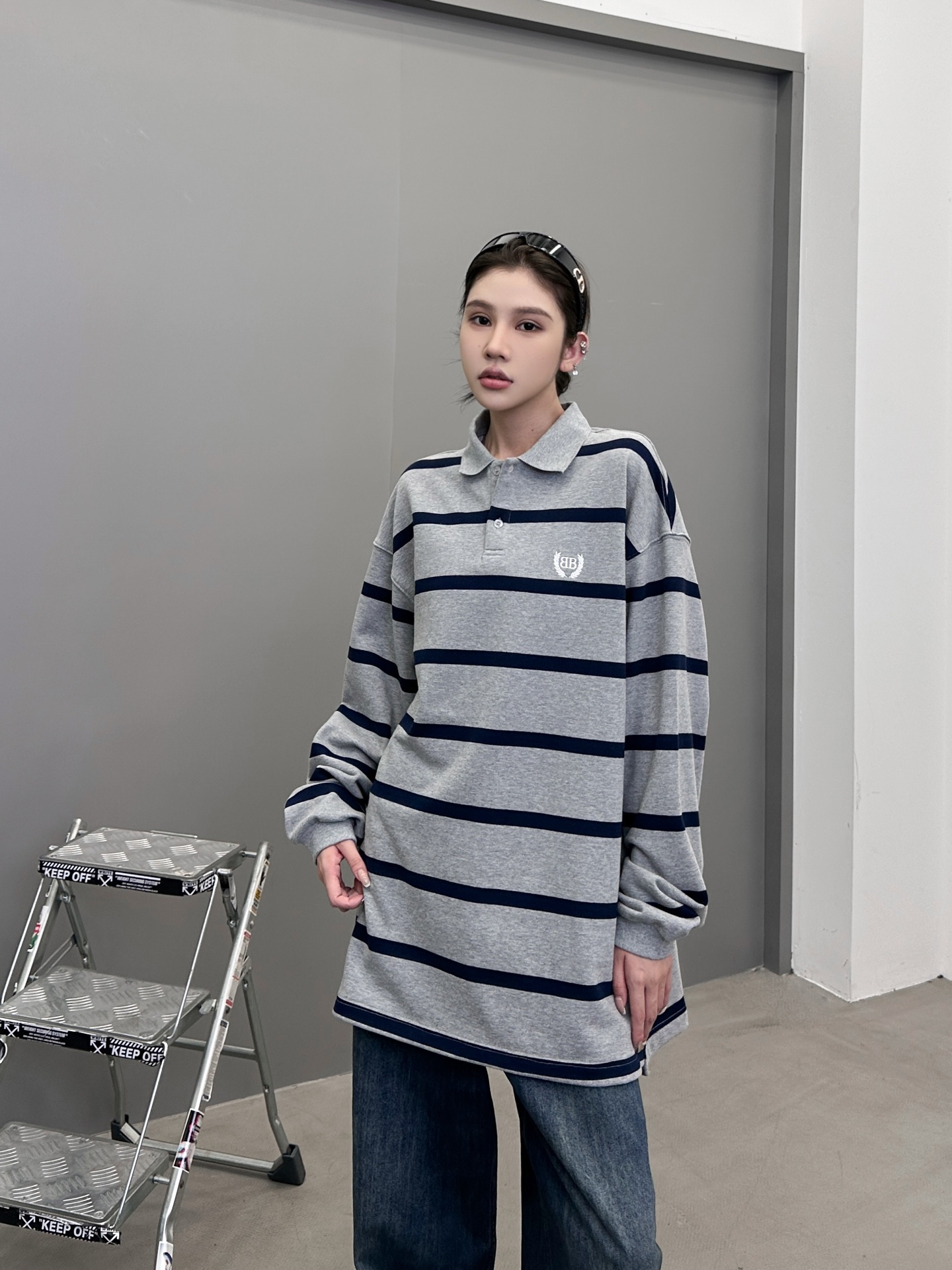 巴黎 ｜ 新款polo卫衣，成衣洗水加经典刺绣标工艺，特殊卫衣款式，男女同款，尺码sml