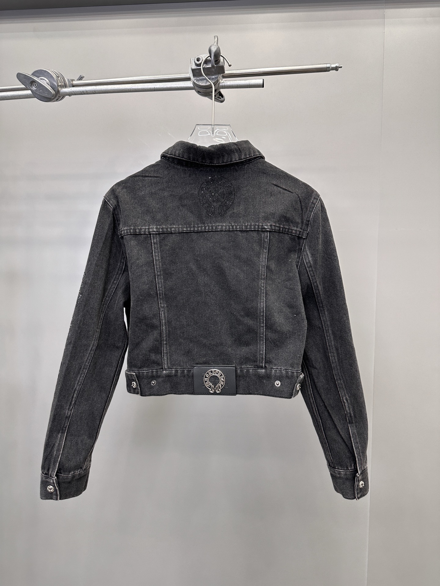 克罗心 ｜ 新款牛仔小上衣，成衣洗水烫钻工艺，经典五金配饰，尺码sml