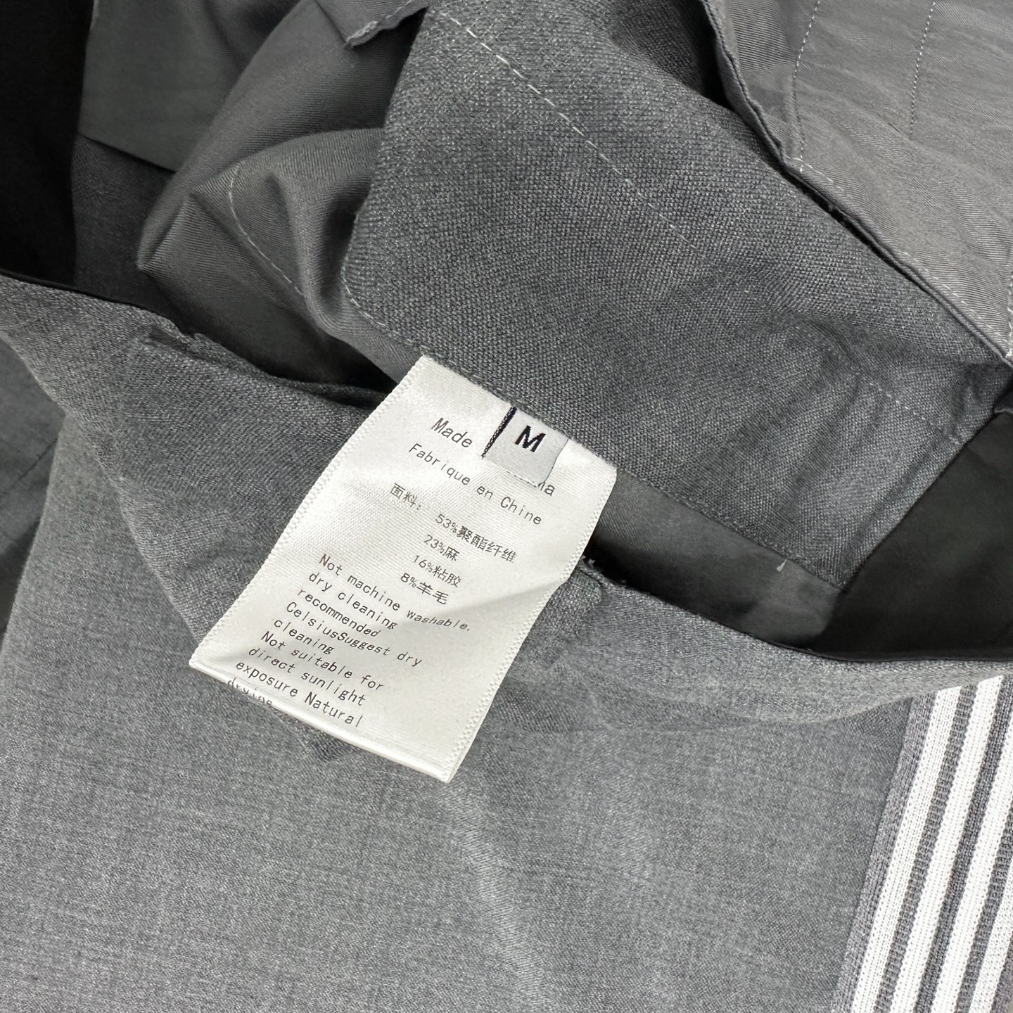 大王 ｜ 新款休闲裤，经典夹唛标，手工车侧杠工艺，羊毛混纺面料，男女同款，尺码sml