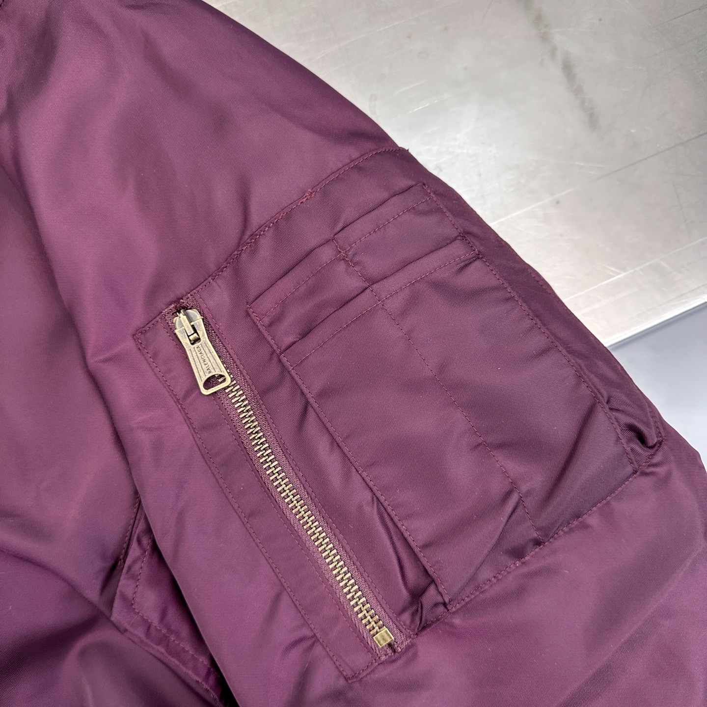 巴黎 ｜ 新款飞行员棉夹克，全身多处经典刺绣标，高密锦纶面料，休闲时尚，男女同款，尺码sml