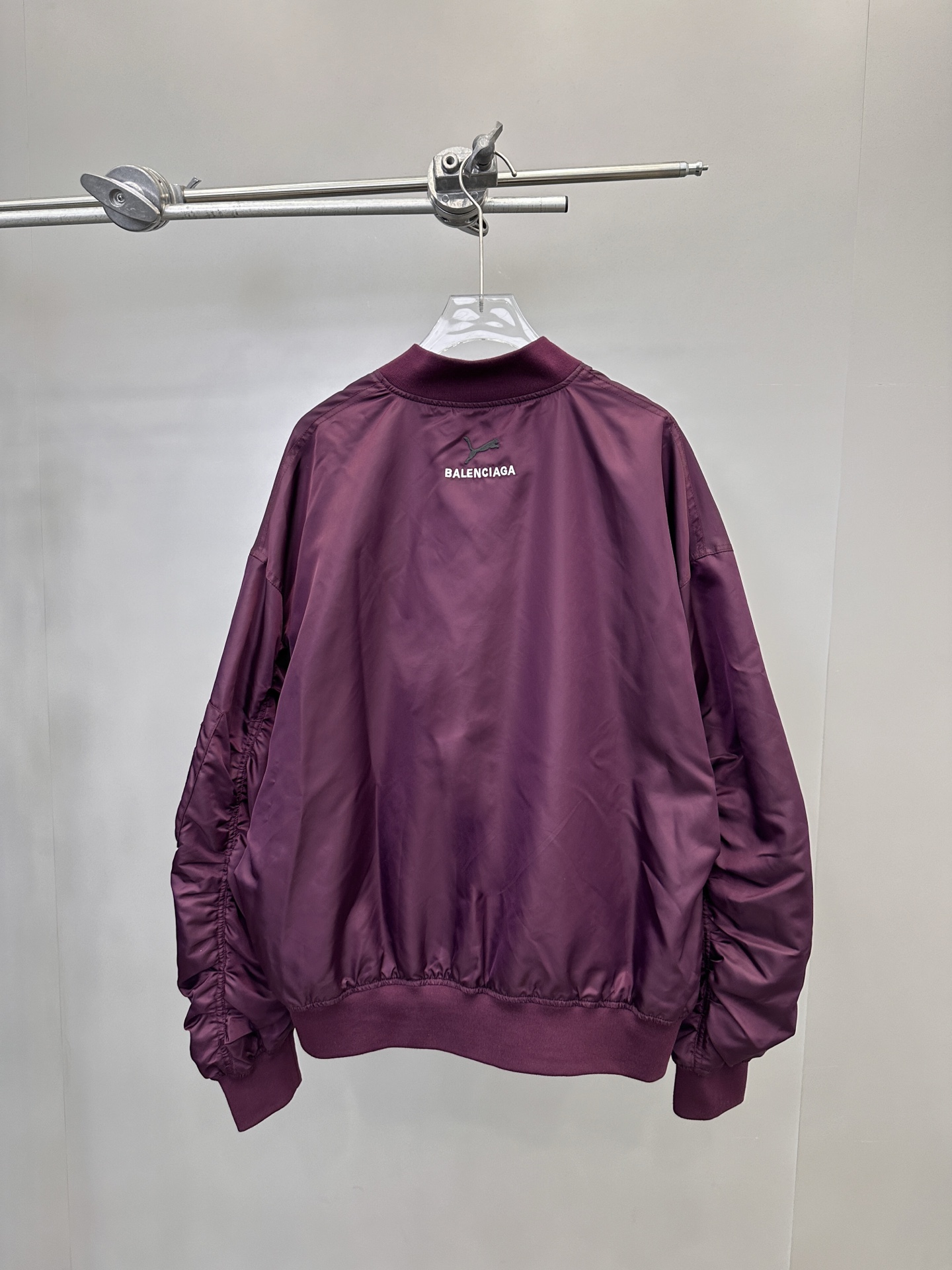 巴黎 ｜ 新款飞行员棉夹克，全身多处经典刺绣标，高密锦纶面料，休闲时尚，男女同款，尺码sml