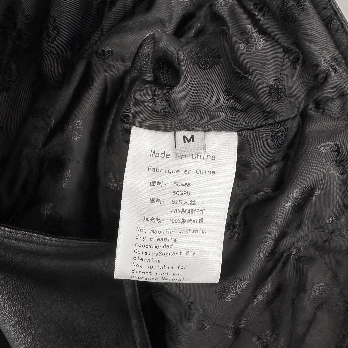 克罗心 ｜ 新款棉夹克，经典五金纽扣，进口环保pu面料棉夹克，尺码sml