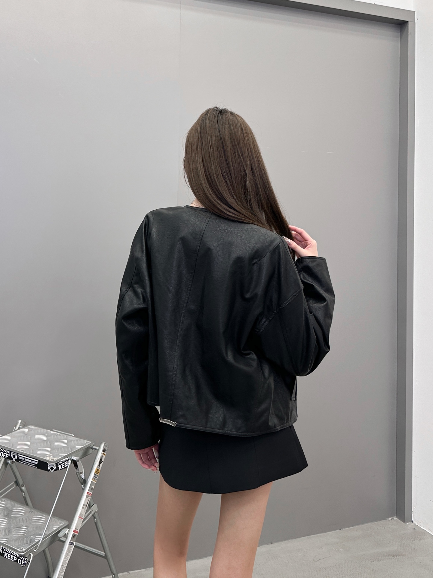 克罗心 ｜ 新款棉夹克，经典五金纽扣，进口环保pu面料棉夹克，尺码sml