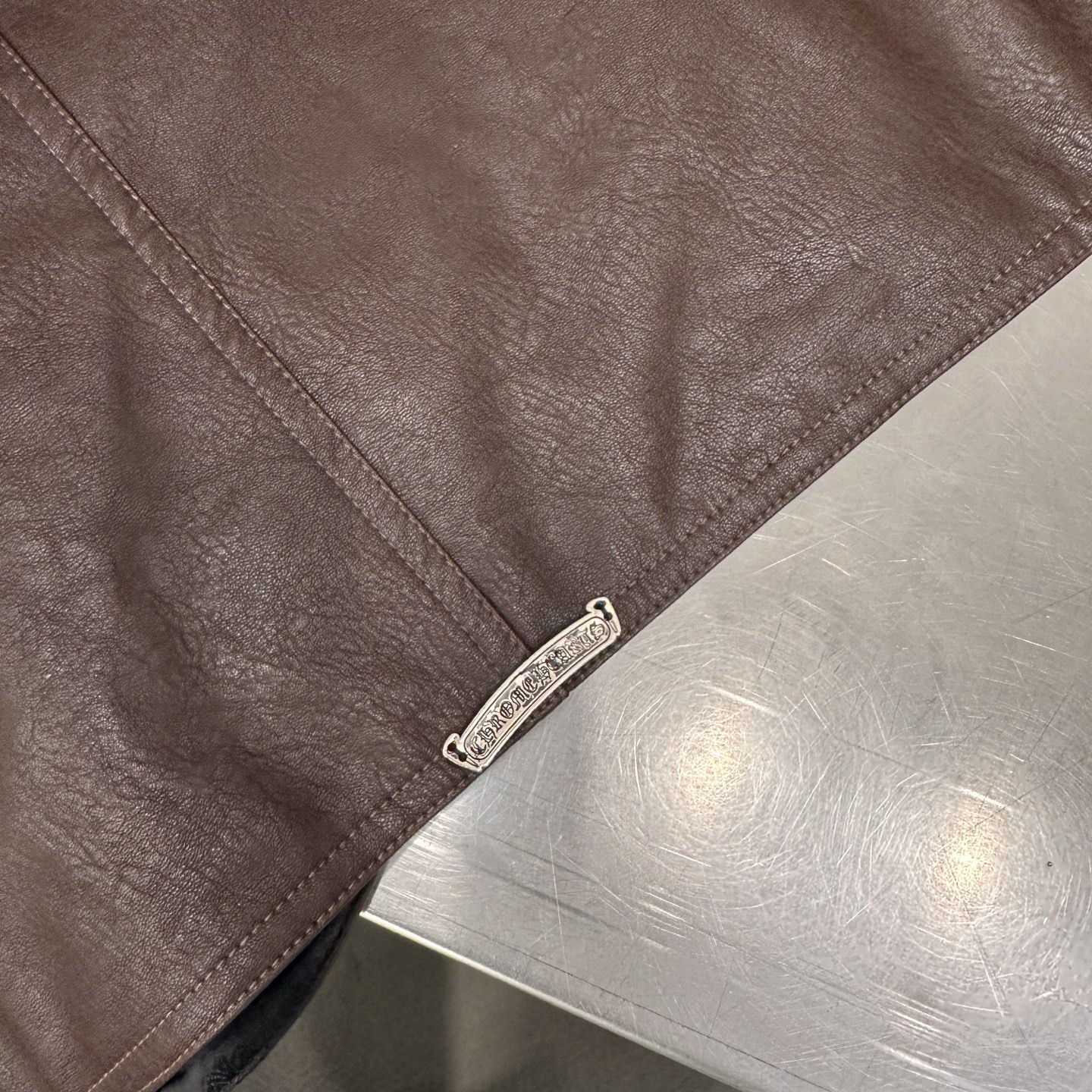 克罗心 ｜ 新款棉夹克，经典五金纽扣，进口环保pu面料棉夹克，尺码sml