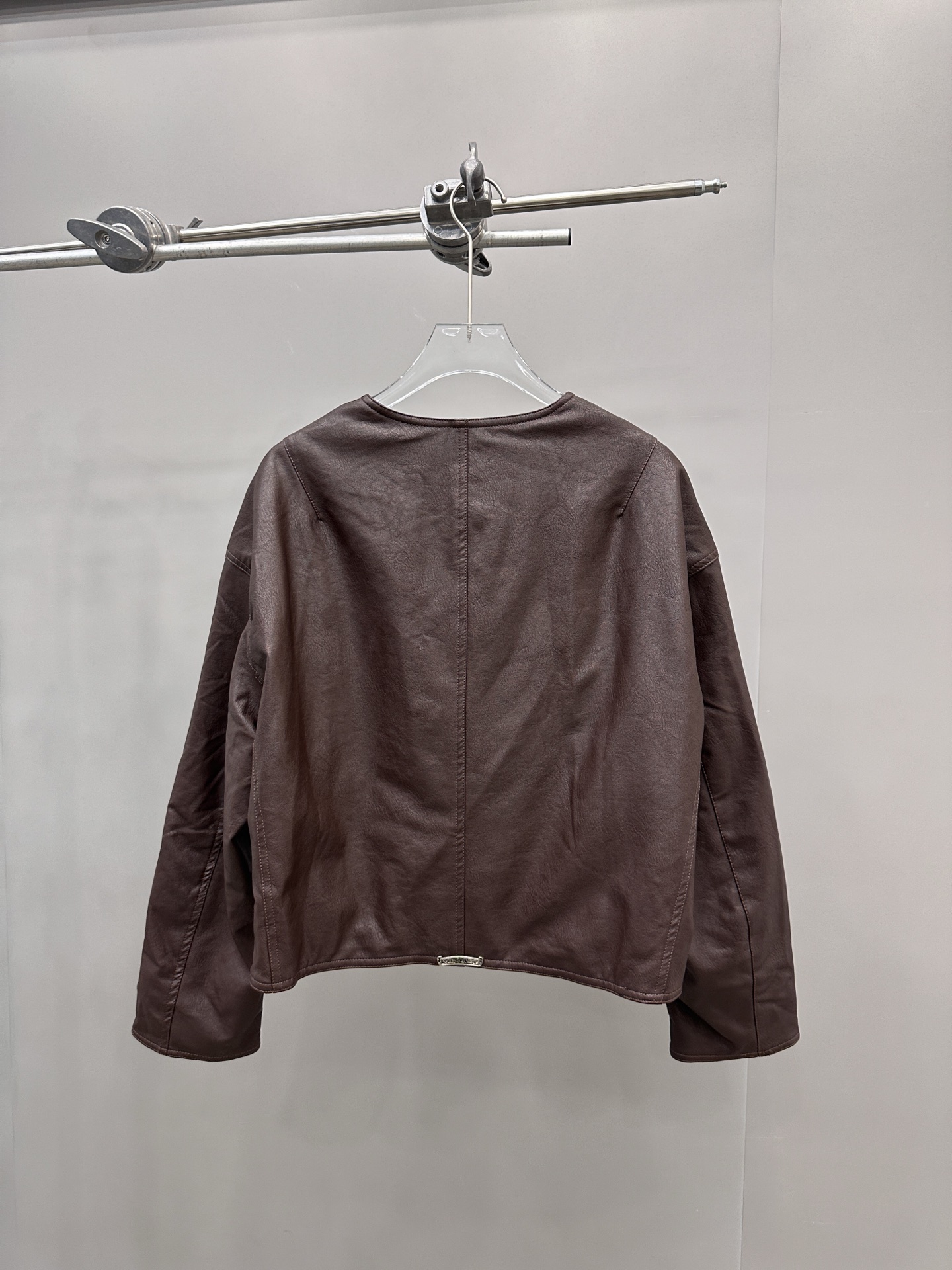 克罗心 ｜ 新款棉夹克，经典五金纽扣，进口环保pu面料棉夹克，尺码sml