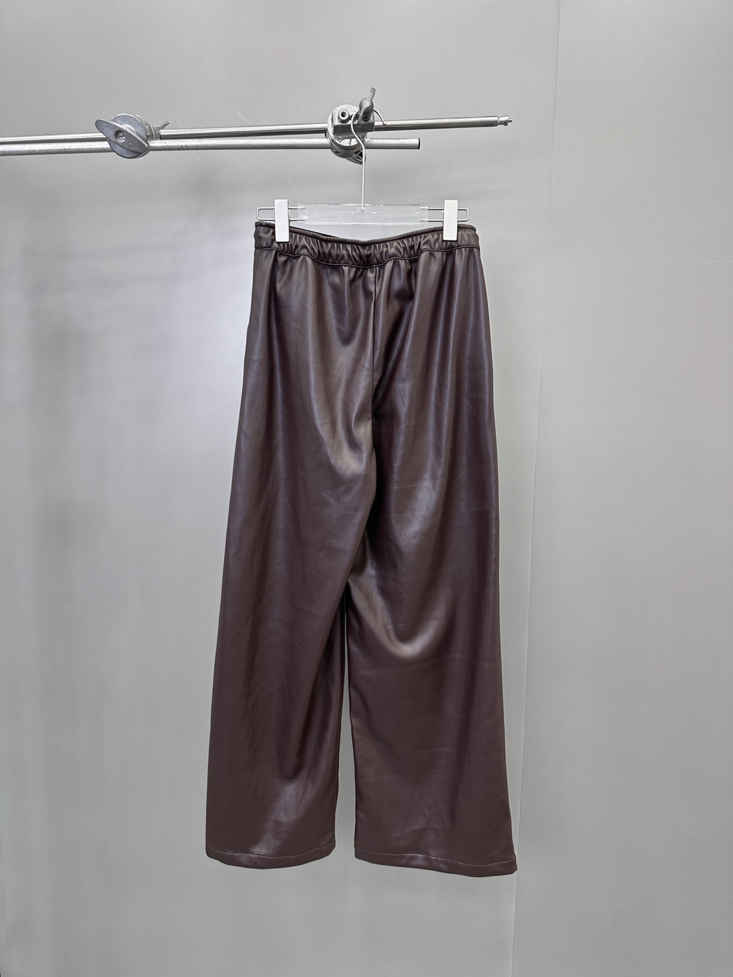 克罗心 ｜ 新款休闲裤，手工车十字标工艺加特殊pu面料，休闲时尚，尺码sml