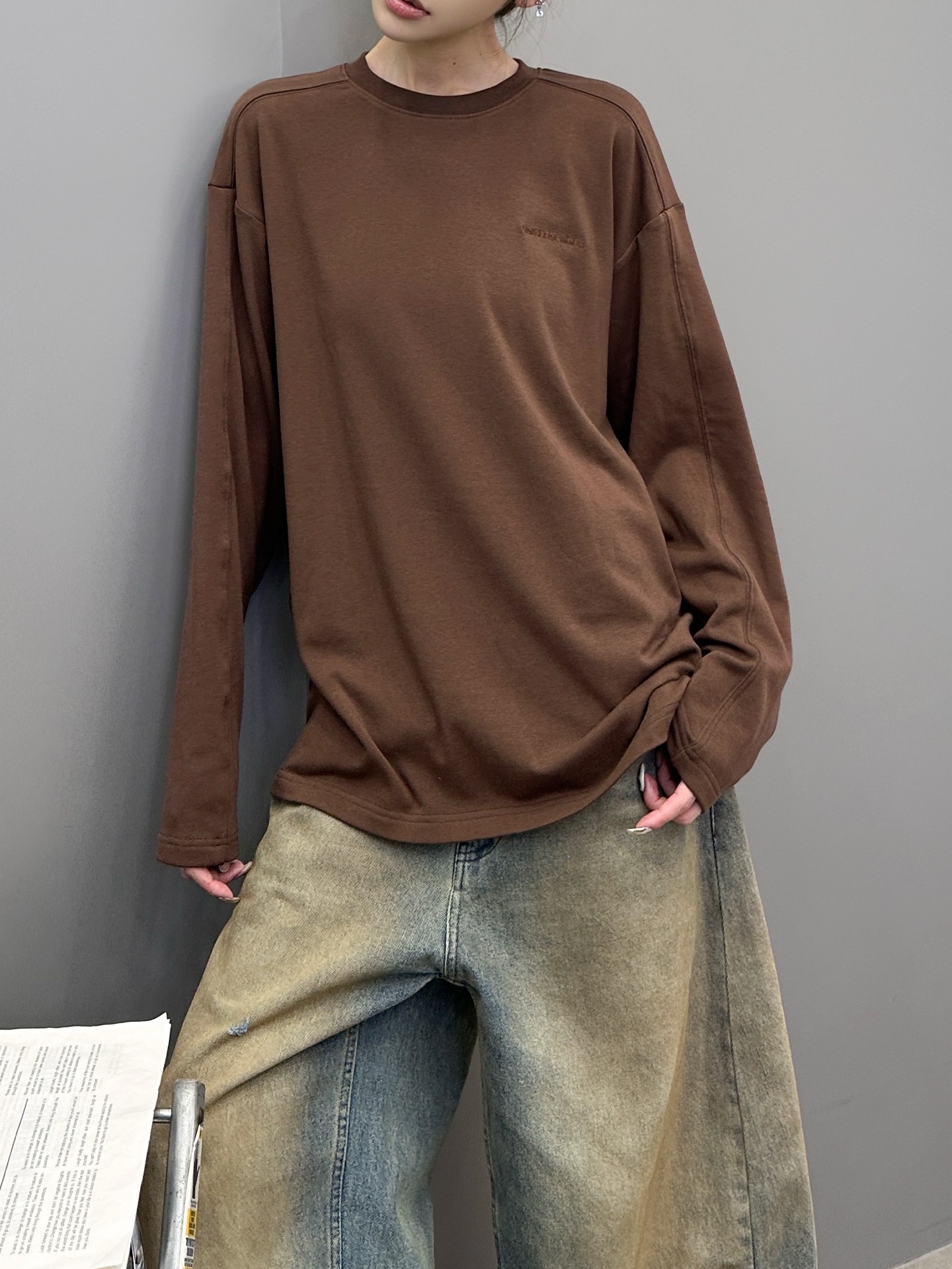 大王 ｜ 新款长袖打底，经典刺绣标，进口高密细腻保暖摇粒绒面料，男女同款，尺码sml