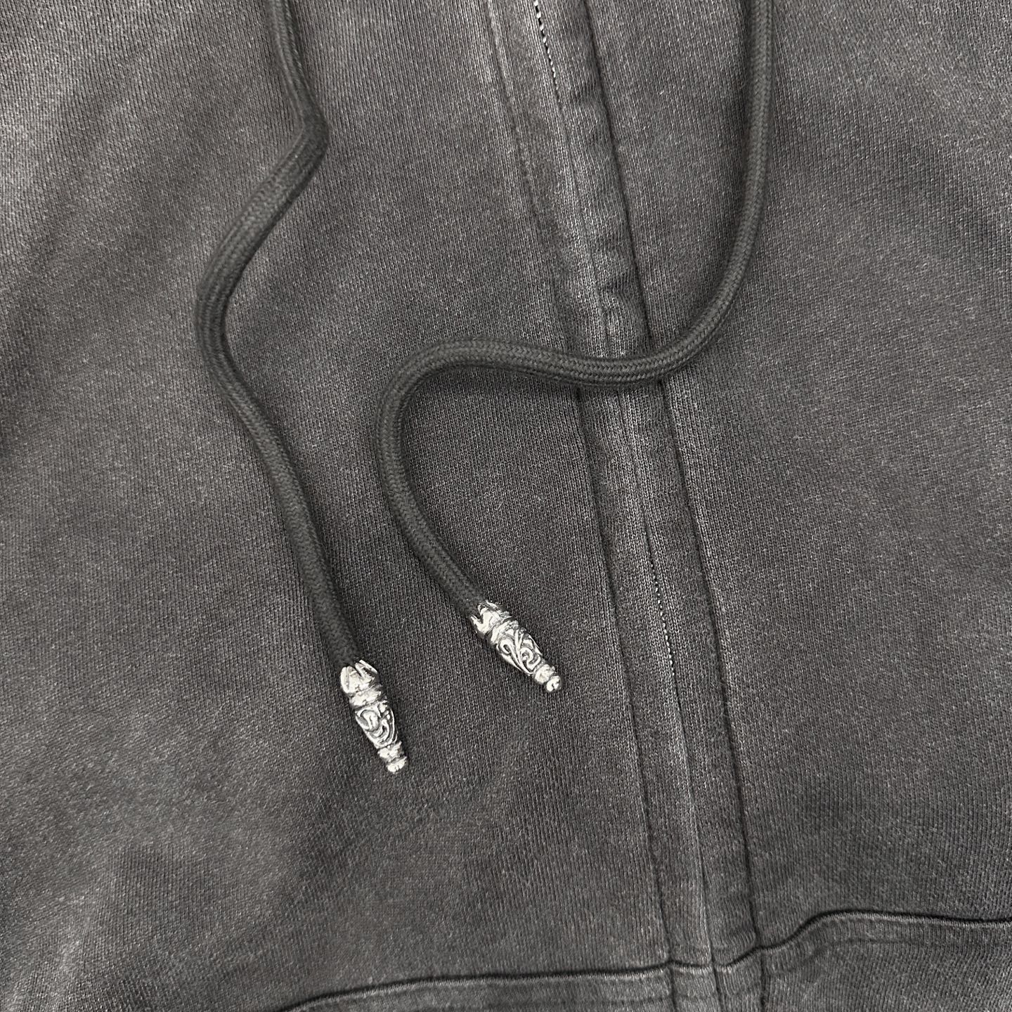 克罗心 ｜ 新款卫衣开衫，成衣洗水炒色加4处贴布绣重工工艺，男女同款，尺码sml