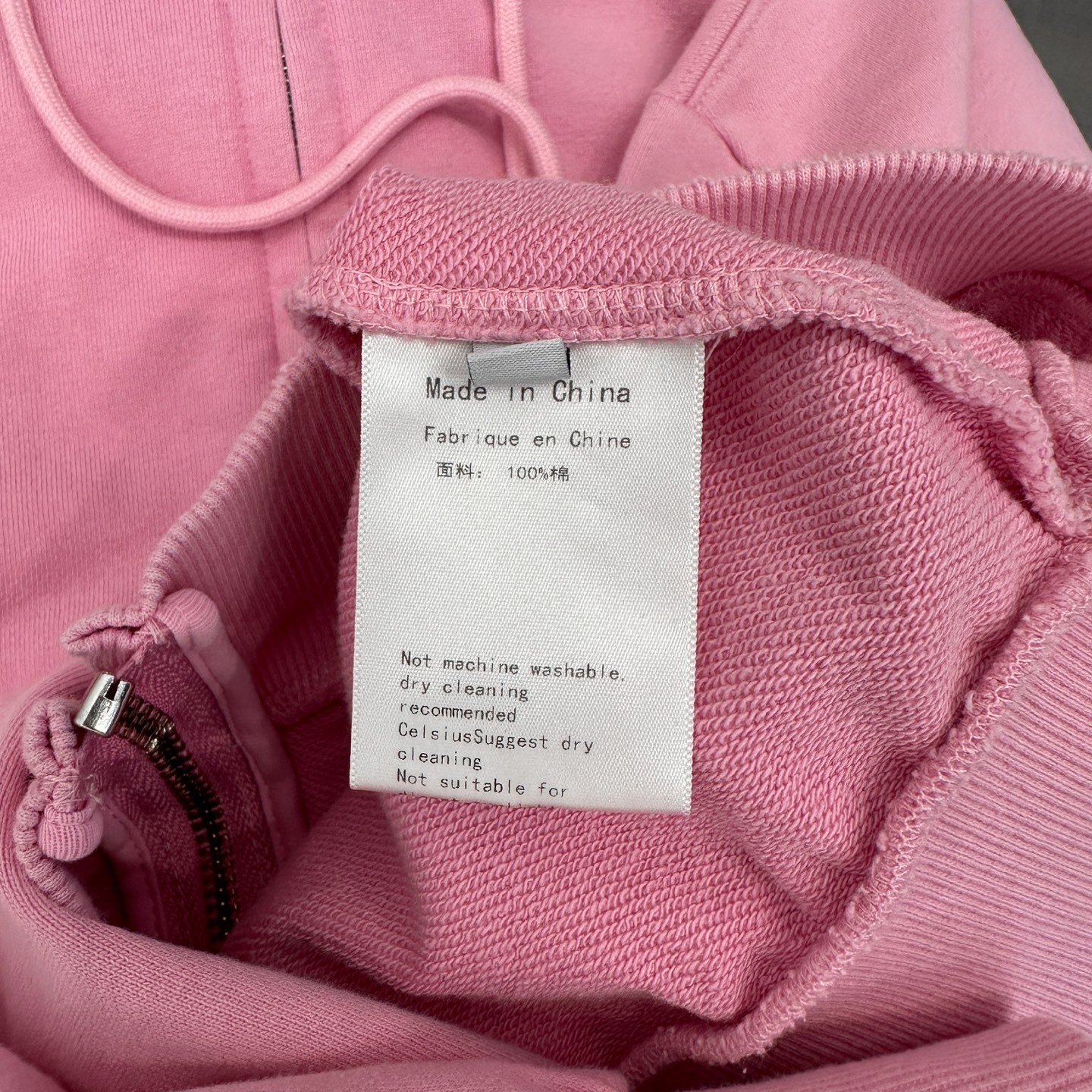 克罗心 ｜ 新款卫衣开衫，成衣洗水炒色加4处贴布绣重工工艺，男女同款，尺码sml