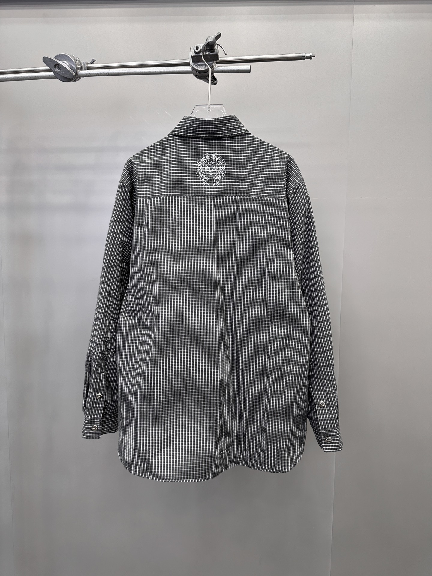 克罗心 ｜ 新款棉衬衣，经典多处印花标，全棉高密衬衣面料，衬衣棉服款式，男女同款，尺码sml