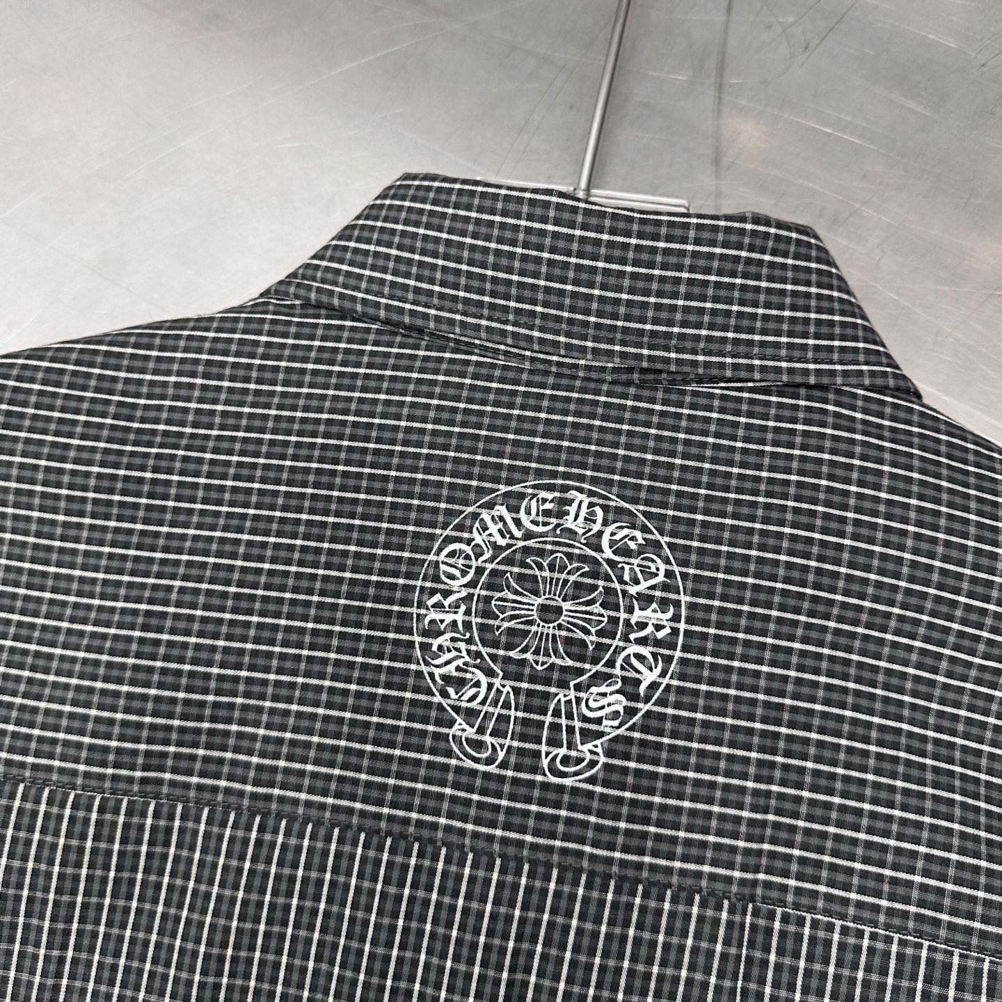 克罗心 ｜ 新款棉衬衣，经典多处印花标，全棉高密衬衣面料，衬衣棉服款式，男女同款，尺码sml