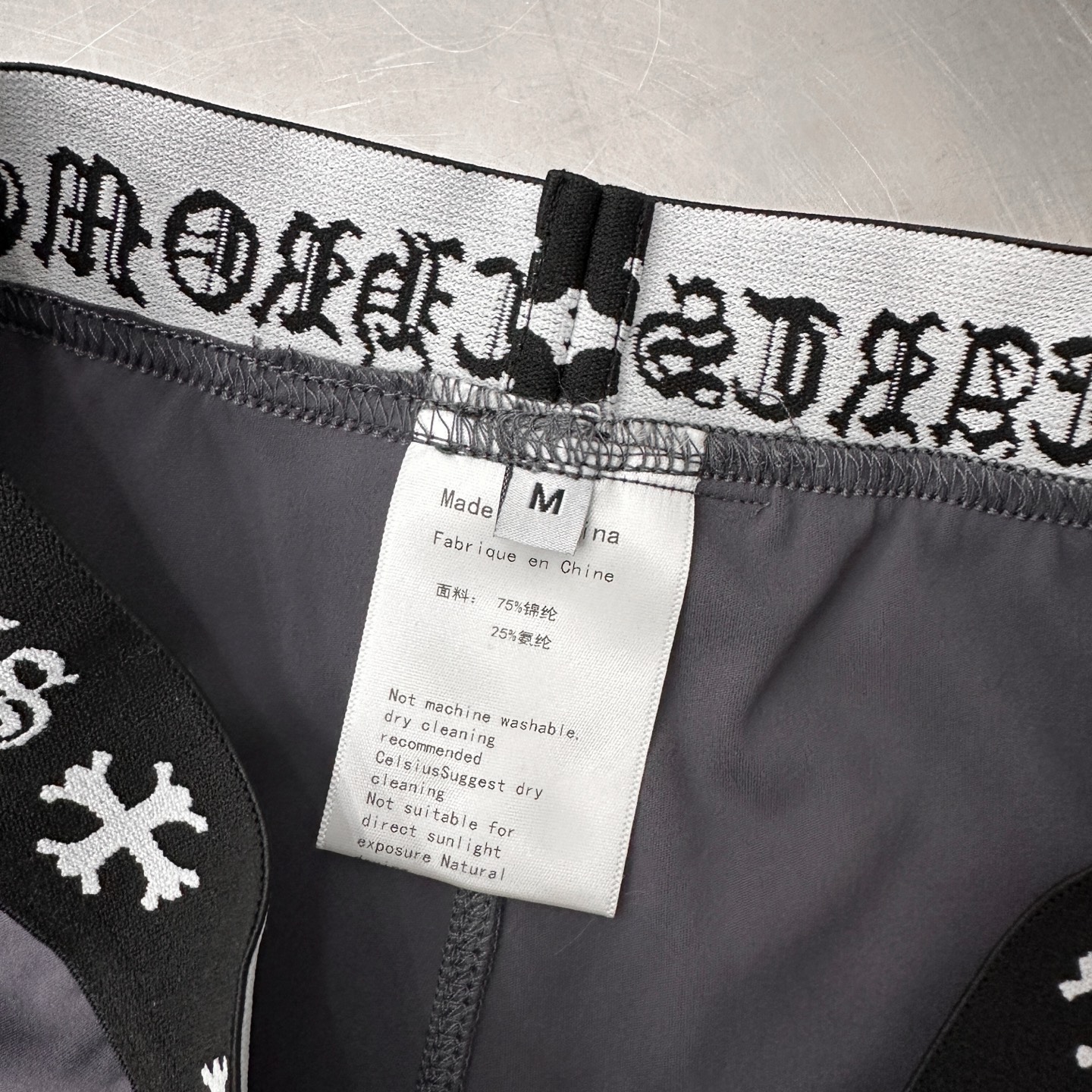 克罗心 ｜ 新款打底裤，成衣印花工艺加腰部织带经典打底裤，尺码sml