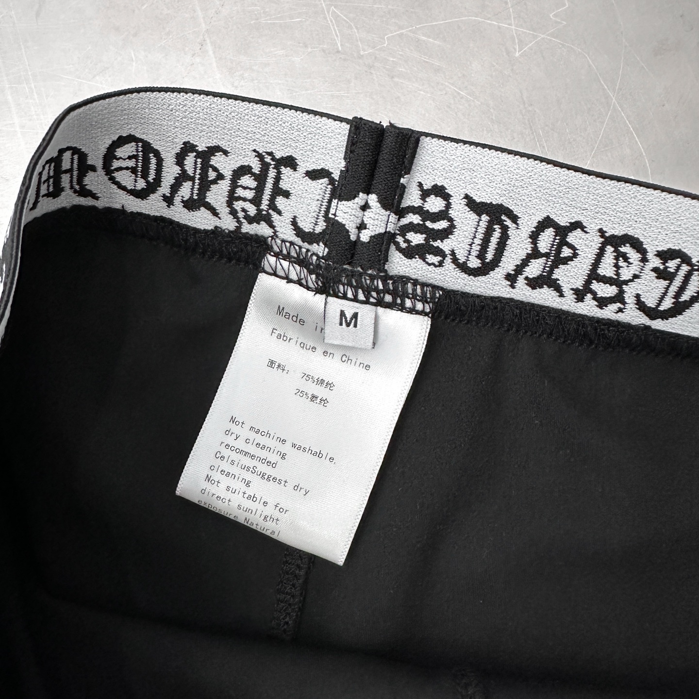 克罗心 ｜ 新款打底裤，成衣印花工艺加腰部织带经典打底裤，尺码sml