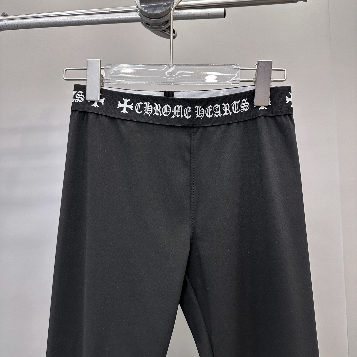 克罗心 ｜ 新款打底裤，成衣印花工艺加腰部织带经典打底裤，尺码sml